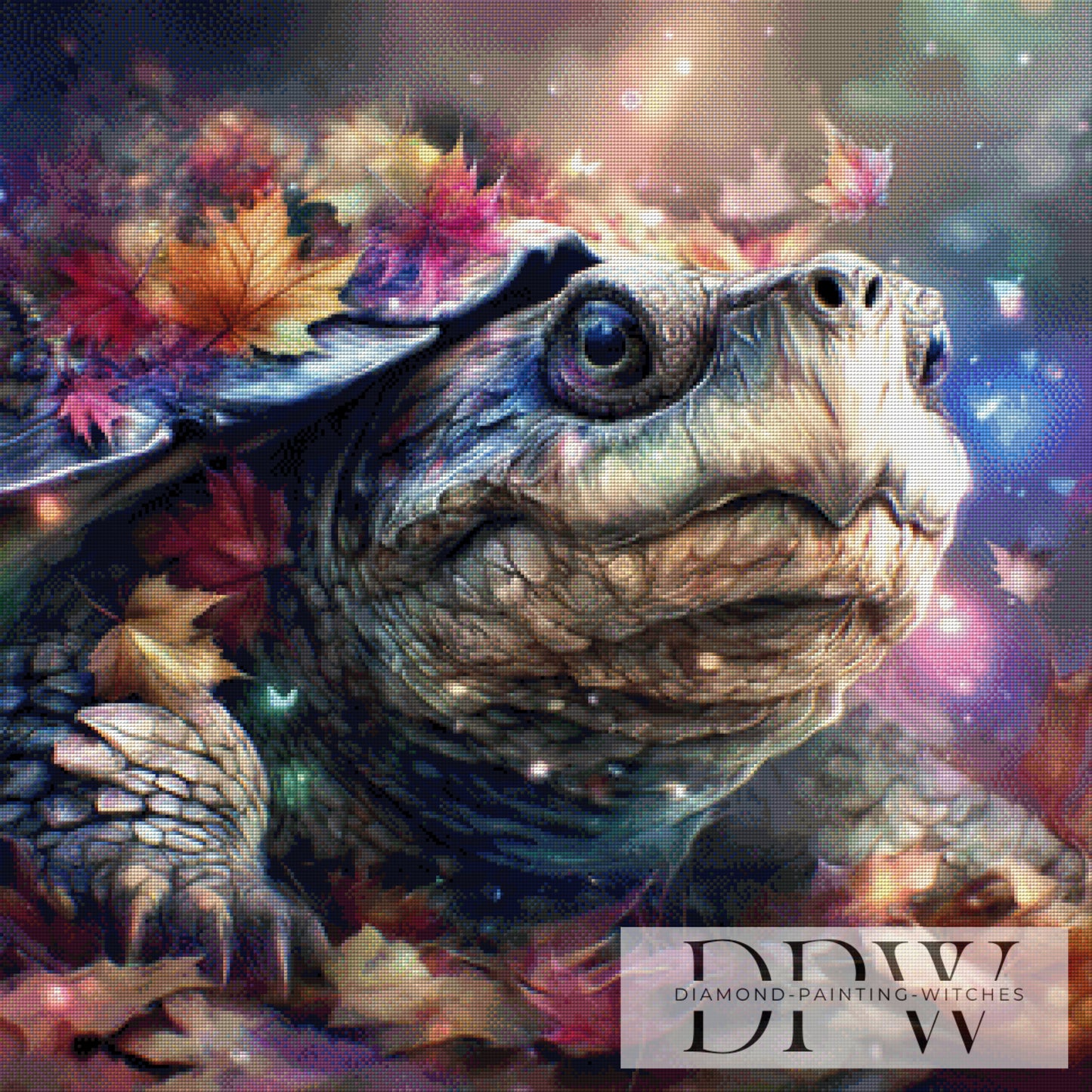 Morla by ellufija 80x80cm mit 290 Farben DPW-3325