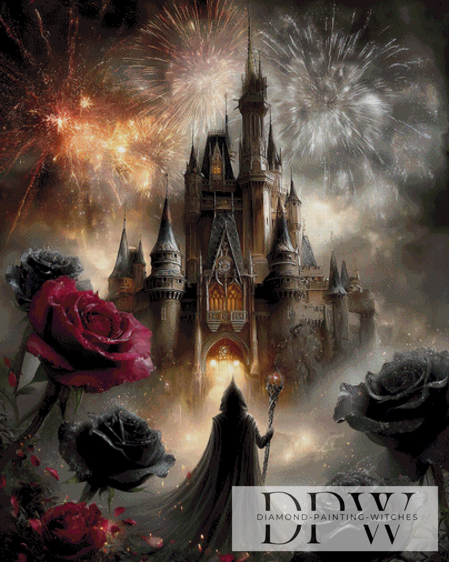 Die letzte Prüfung by Elly_A.I 100x125cm mit 190 Farben DPW-3333