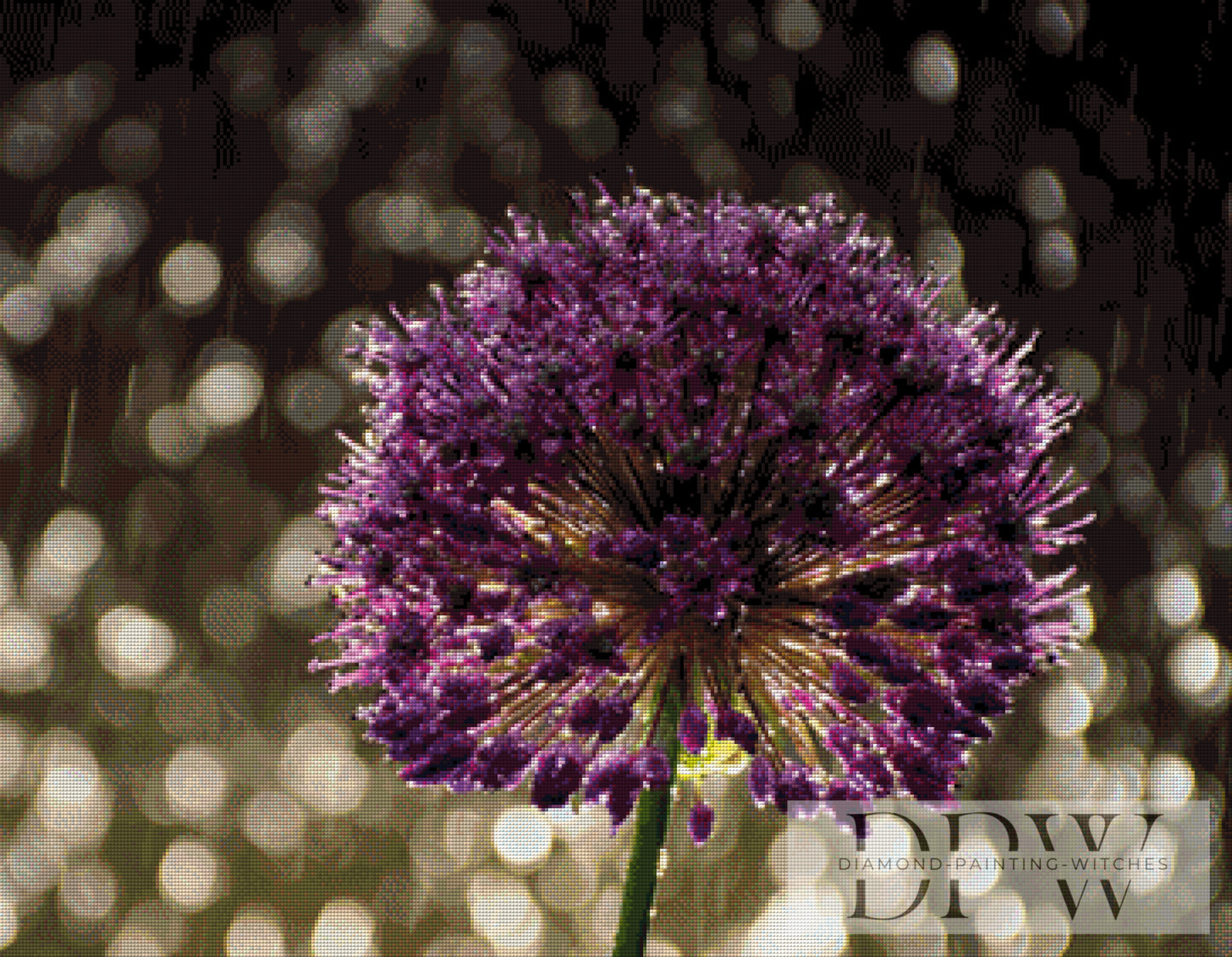 Allium by theA.art 90x70cm mit 170 Farben DPW-335