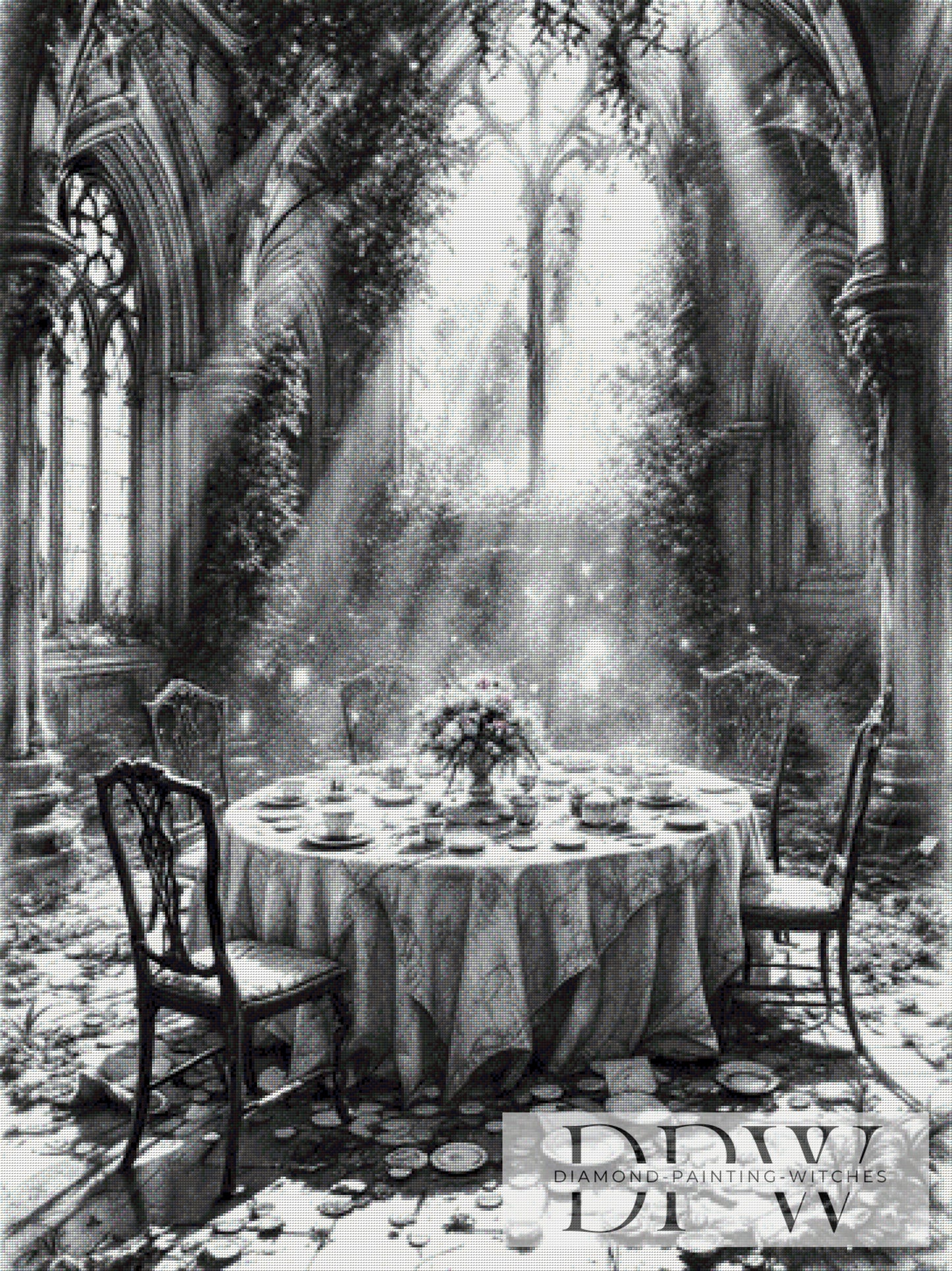 Lost gedeckter Tisch by QN 90x120cm mit 47 Farben DPW-3418