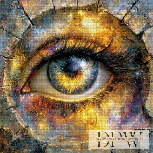 Augenblick by Casalla Vendetta 70x70cm mit 240 Farben DPW-3506