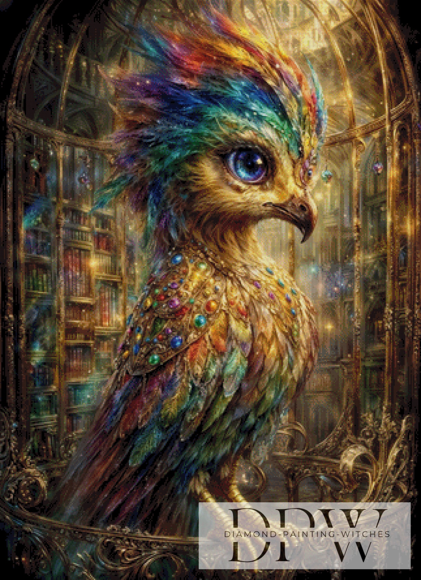 Divinia by Pixxel Pics 80x110cm mit 270 Farben DPW-3600