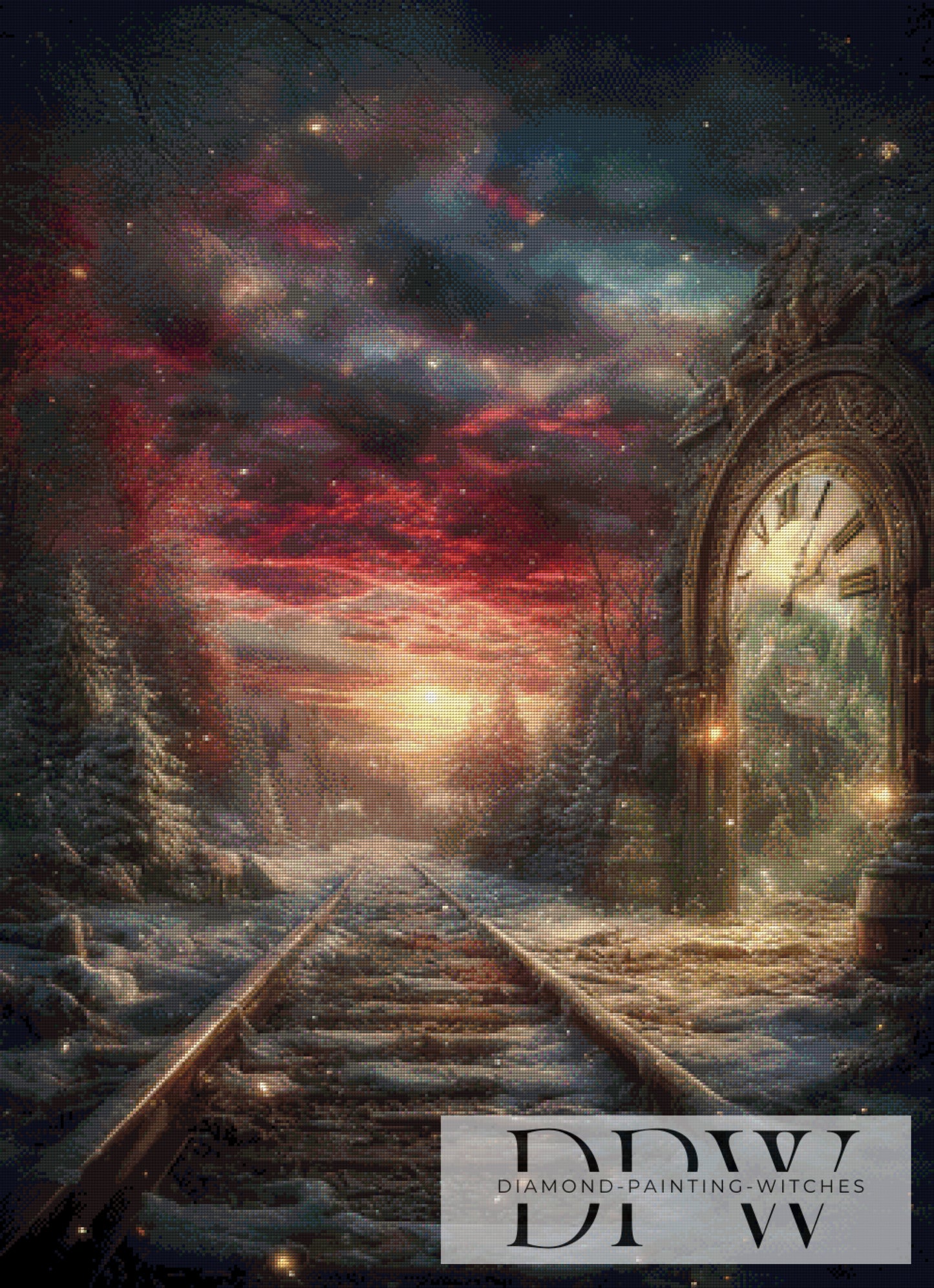 Zeitreise by Maggie 75x100cm mit 150 Farben DPW-3658