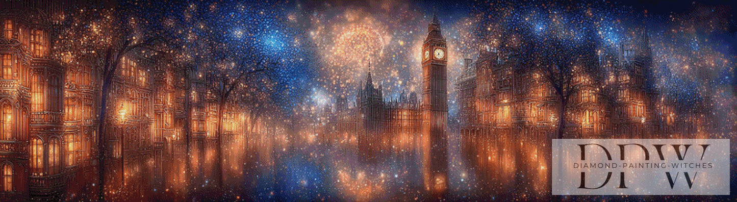 London Night by Catill 200x55cm mit 210 Farben DPW-3711