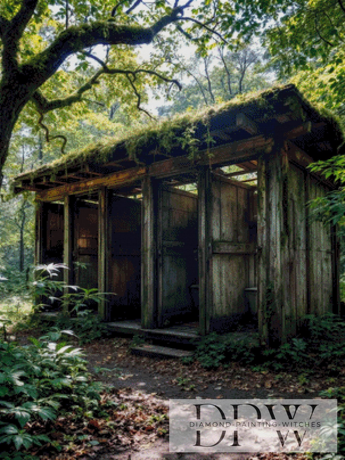 Lost Latrine by QN 75x100cm mit 190 Farben DPW-3808