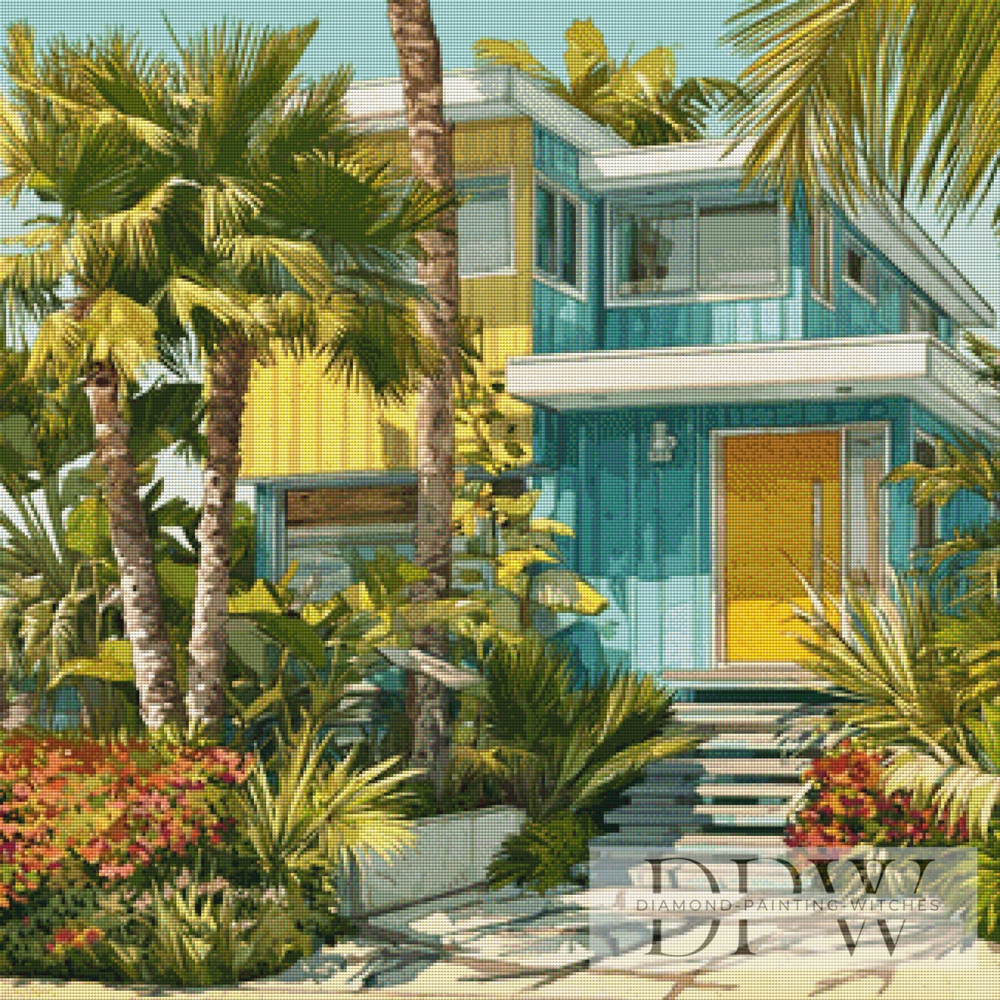Malibu Dream by Luna 80x80cm mit 220 Farben DPW-4036