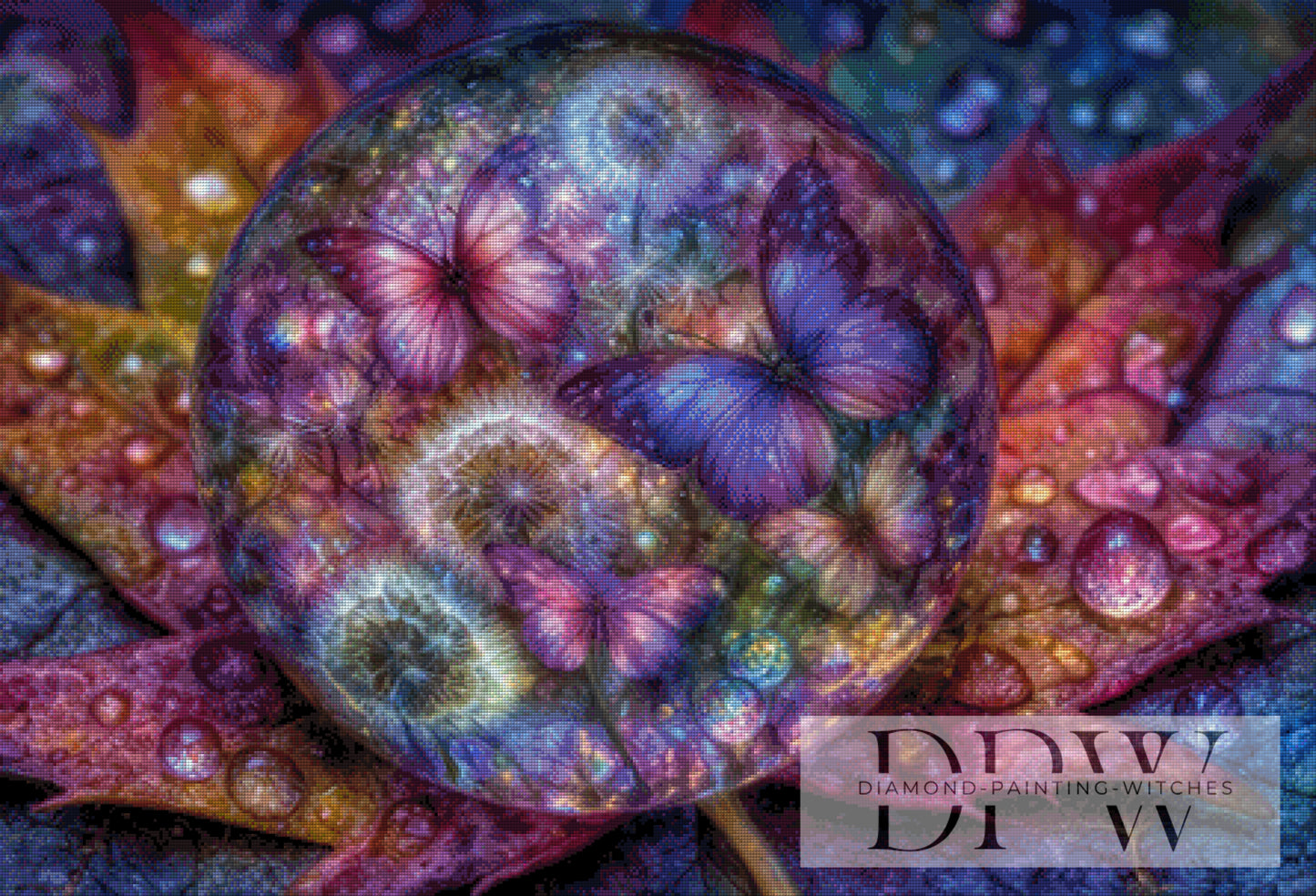Drop of life by Pixxel Pics 110x75cm mit 260 Farben DPW-4089