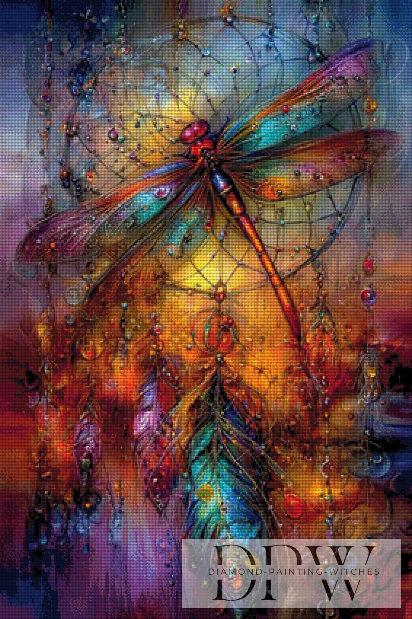 Funkelfänger by Catill 70x105cm mit 290 Farben DPW-4178