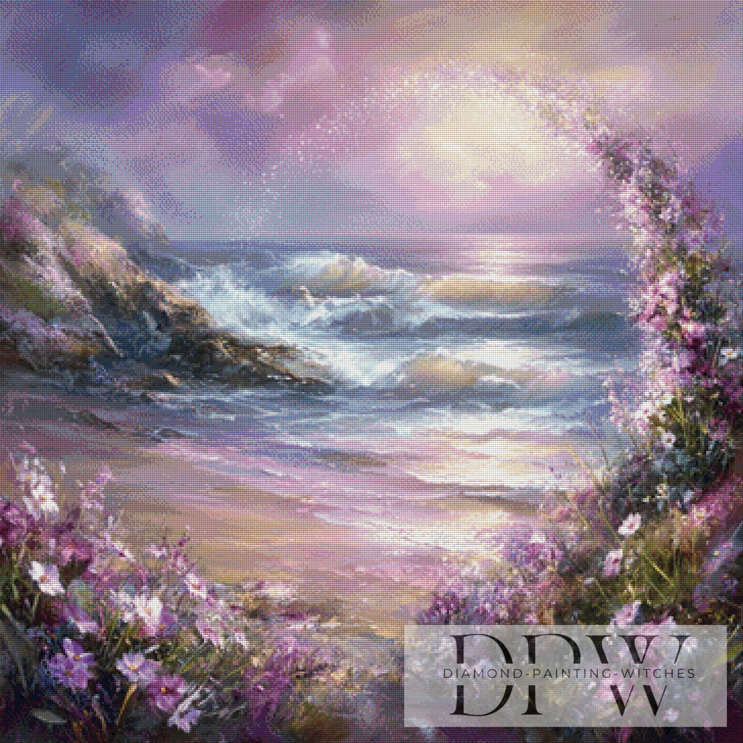 Blütenbogen by Maggie 90x90cm mit 170 Farben DPW-4238