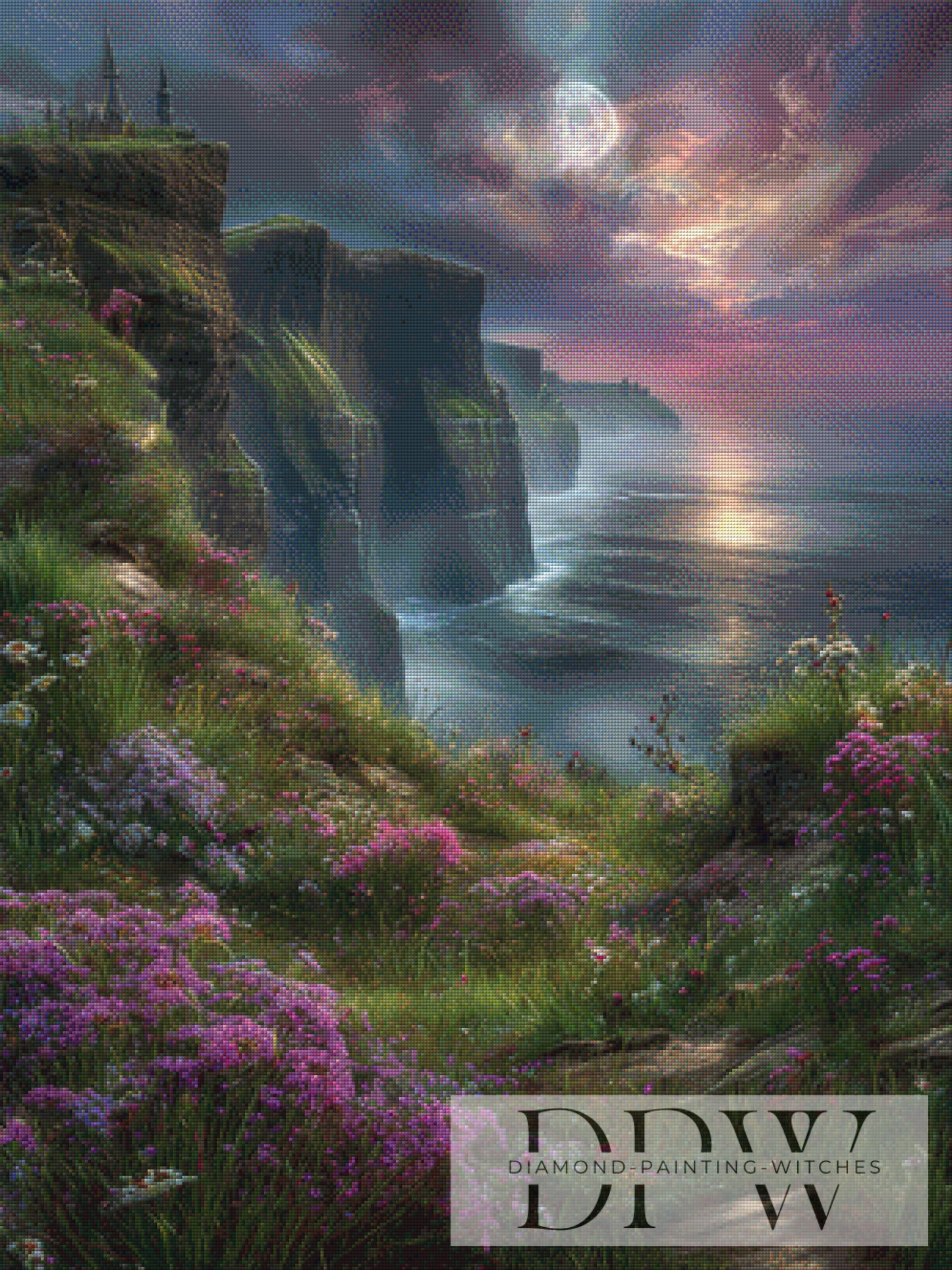 Irish Coast by Maggie 75x100cm mit 190 Farben DPW-4245