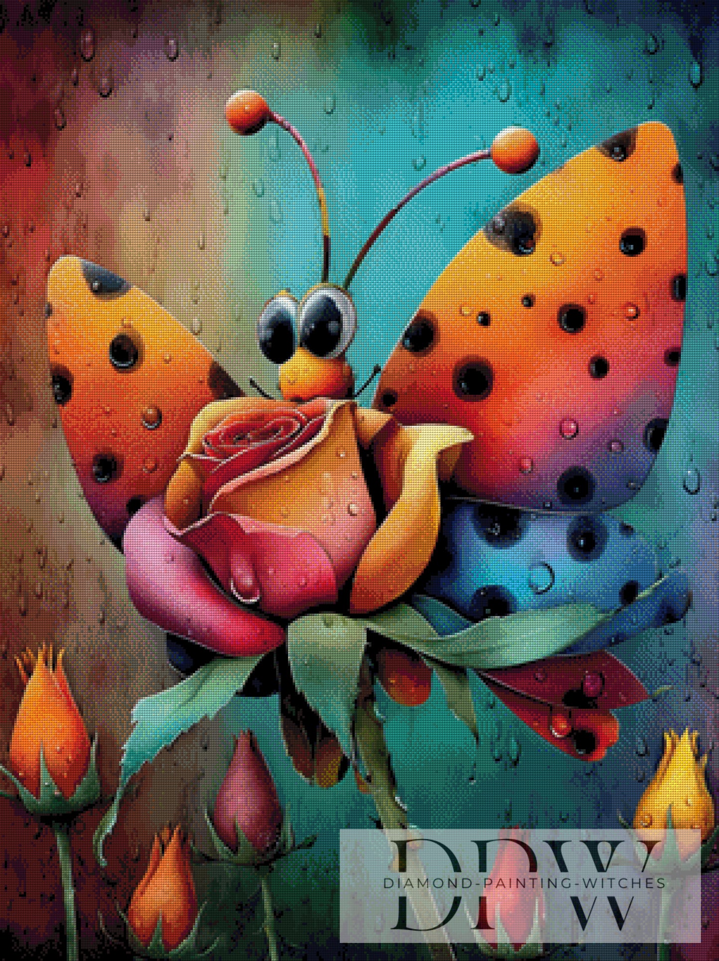 Rosenkavalier by QN 75x100cm mit 340 Farben DPW-4260