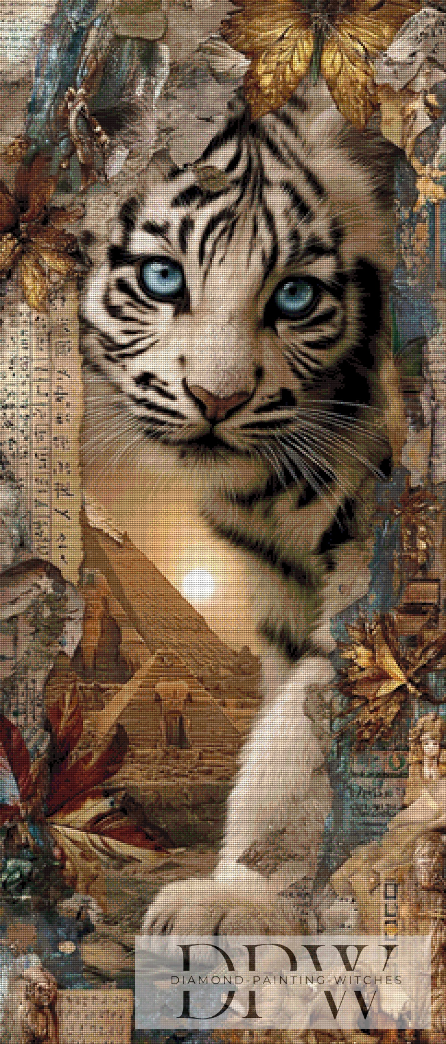 Ägypten Collage II by Elly_A.I. 60x140cm mit 160 Farben DPW-4282