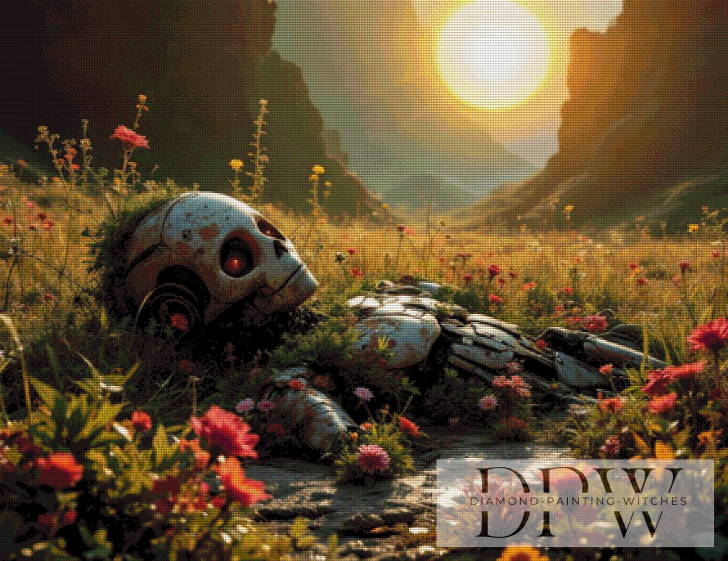 The last of them by QN 110x85cm mit 222 Farben DPW-4303