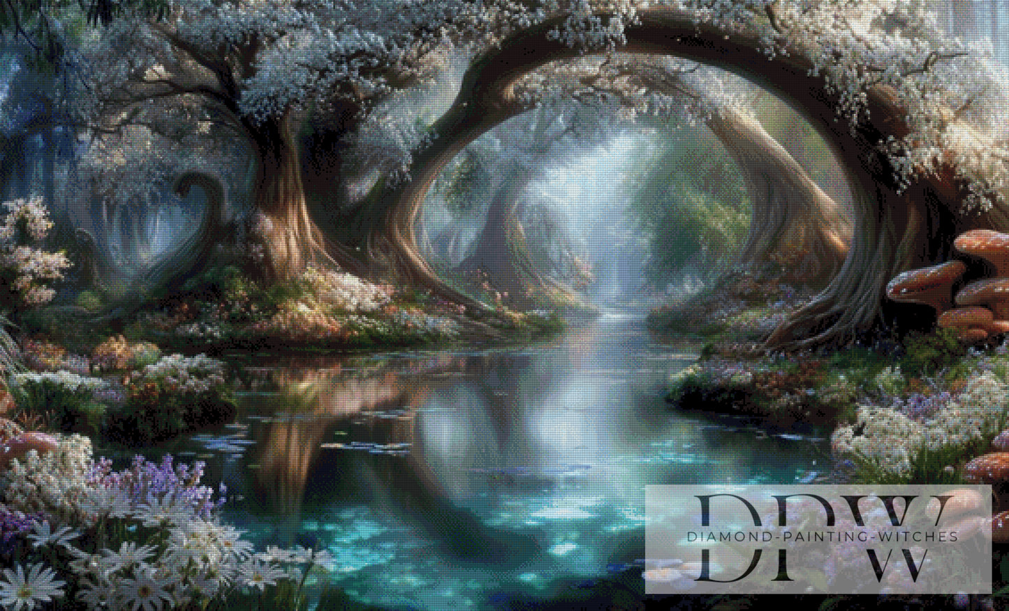 The Power of Spring by Elly_A.I. 140x85cm mit 220 Farben DPW-4392