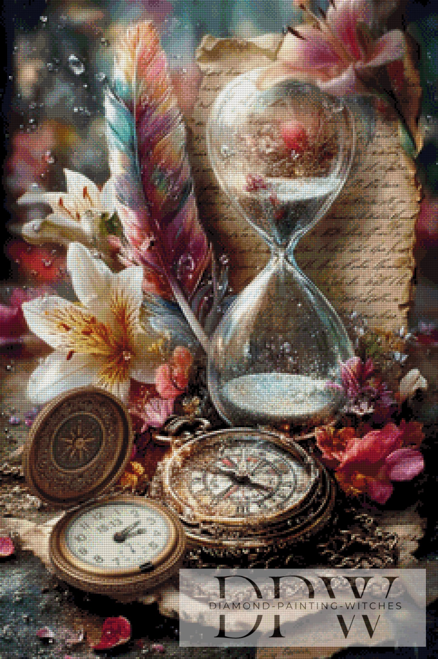 Memories of life by ellufija 60x90cm mit 220 Farben DWP-4519