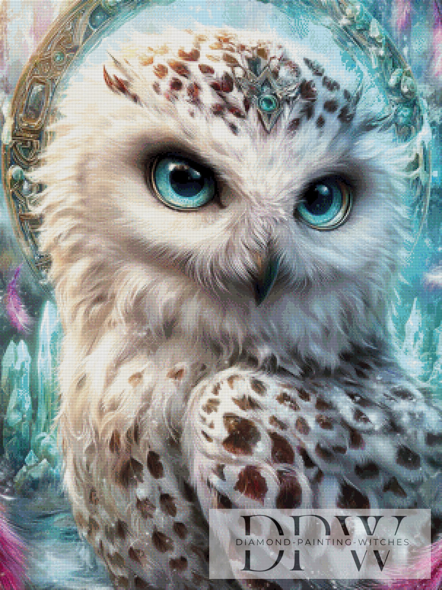 Winterfeder by Sweet_Loco_AI 75x100cm mit 230 Farben DPW-4484