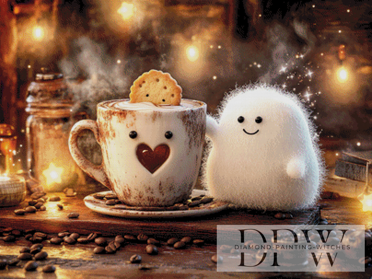 Yummy break by Pixxel Pics 100x75cm mit 170 Farben DPW-4507