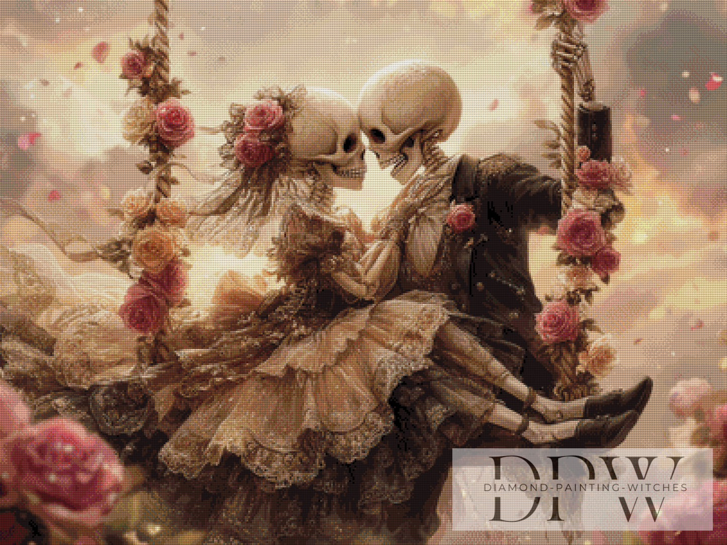 Unendlichkeit by Lisa Morgan 100x75cm mit 120 Farben DPW-4551