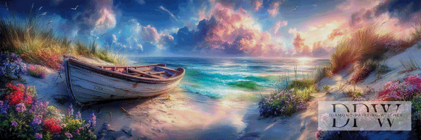 Sonnenstrand by ellufija 150x50cm mit 330 Farben DPW-4568