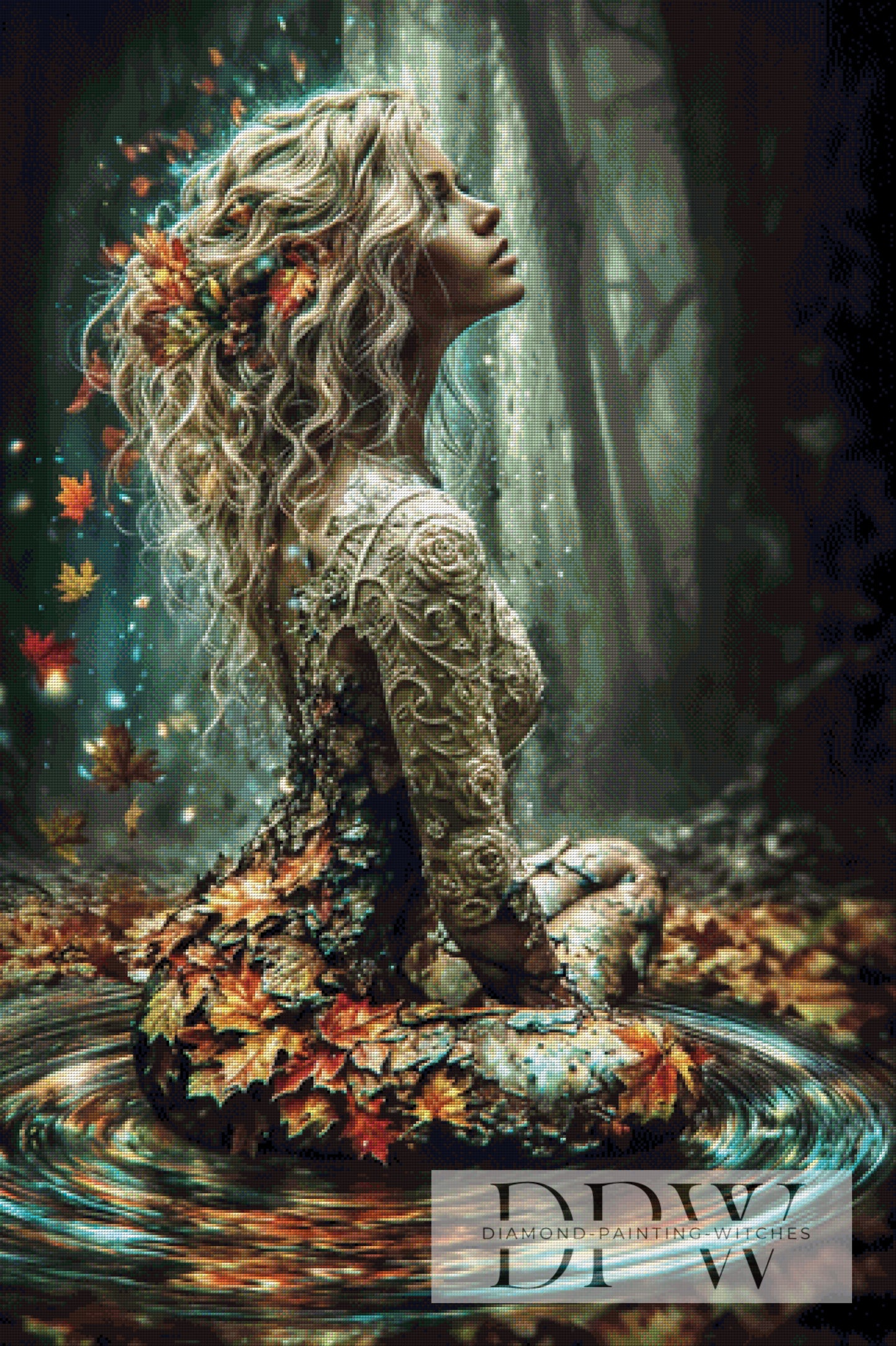 Silent of the morning sun by Pixxel Pics 80x120cm mit 210 Farben DPW-4594