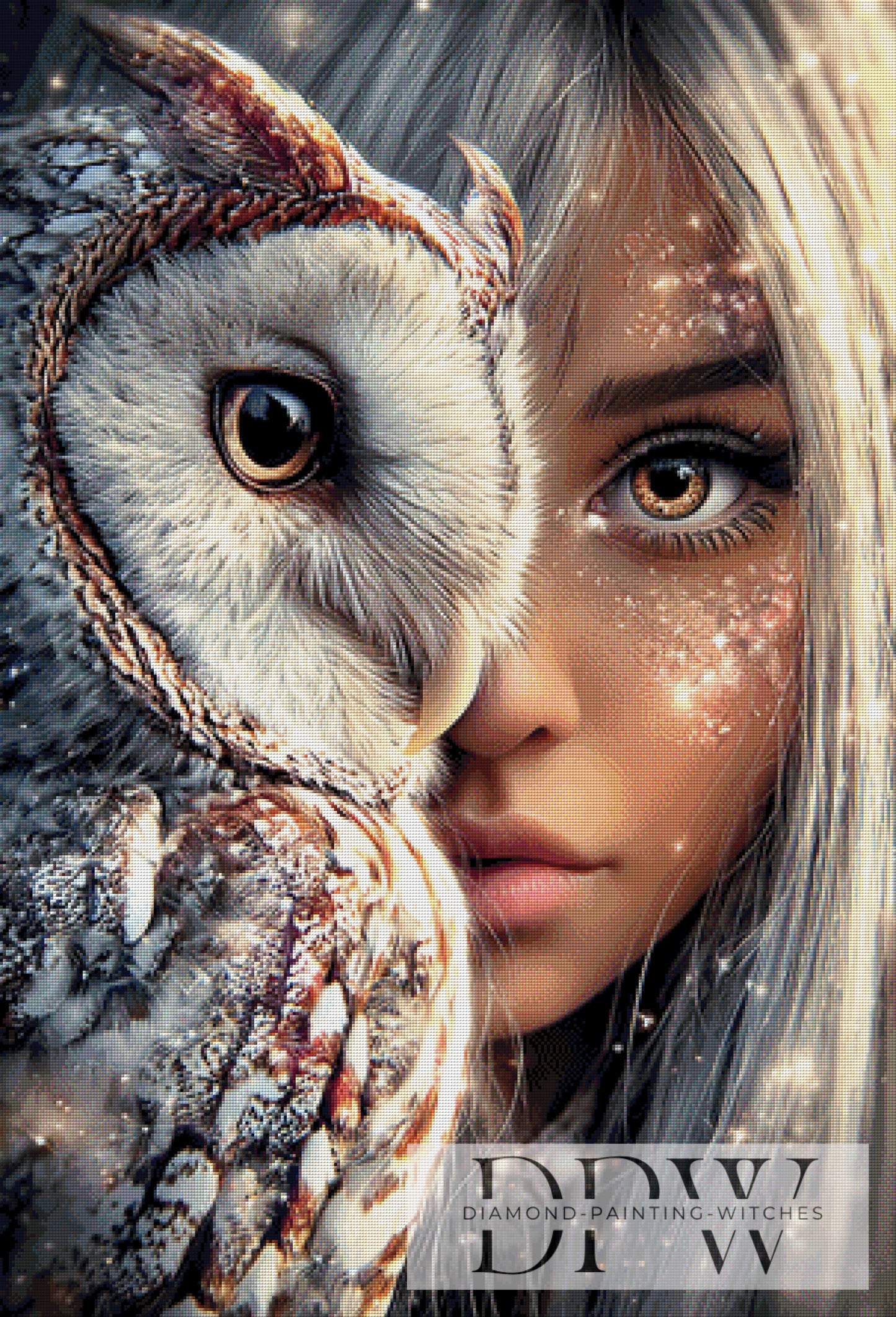 Vollkommenheit by ellufija 75x110cm mit 200 Farben DPW-4717