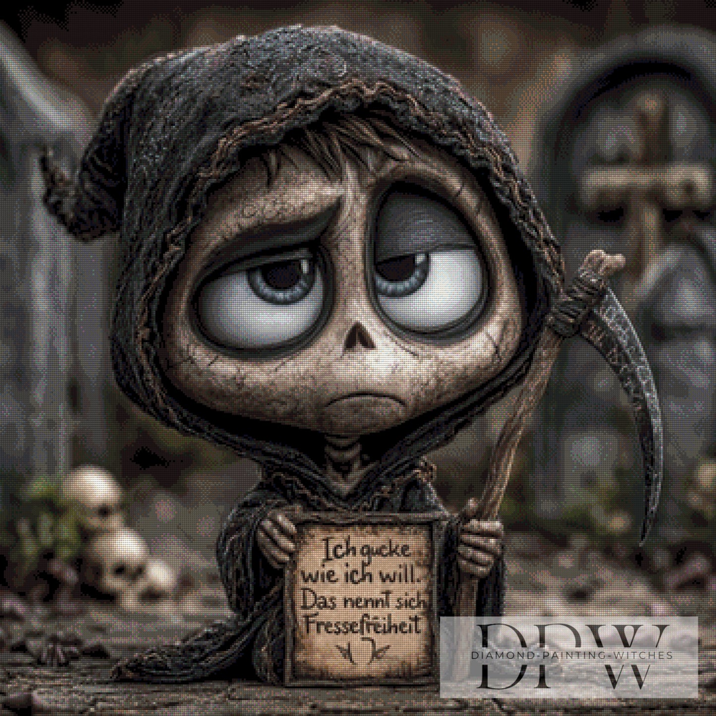 Benny Sensi by Pixxel Pics 90x90cm mit 85 Farben DPW-4736