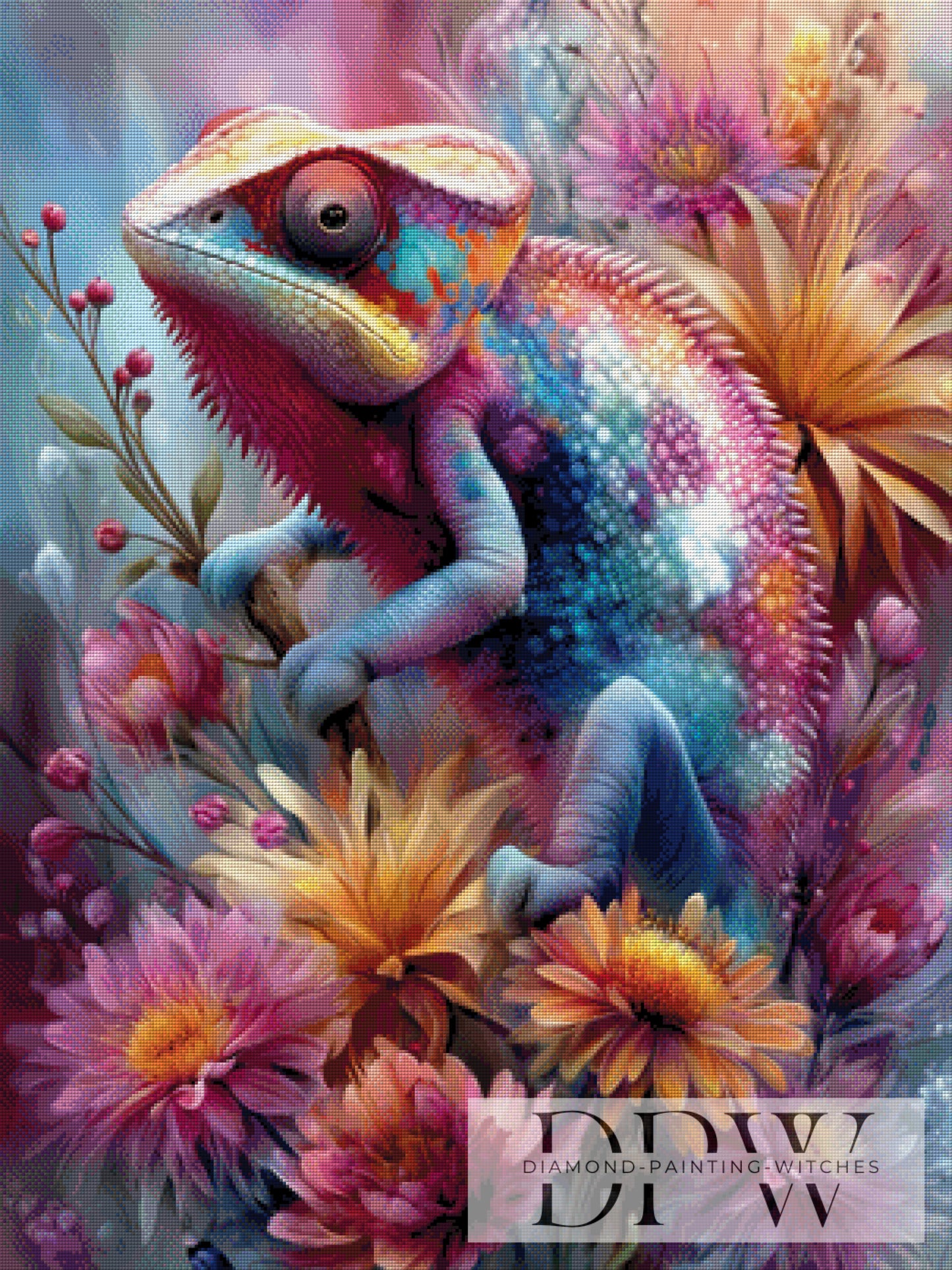 Larry Leguan by QN 75x100cm mit 330 Farben DPW-4747