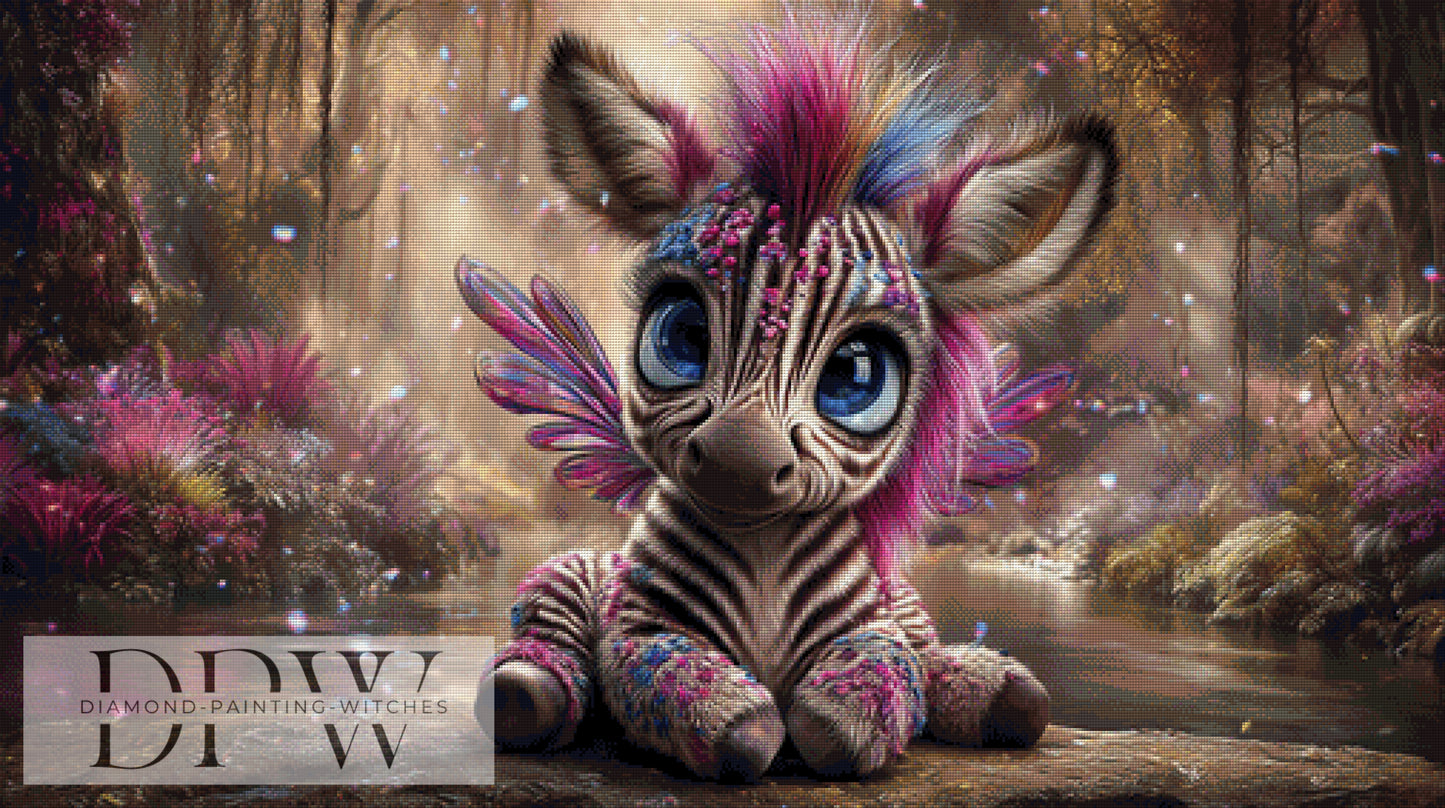 Little cutie 2.0 by ellufija 125x70cm mit 220 Farben DPW-4788