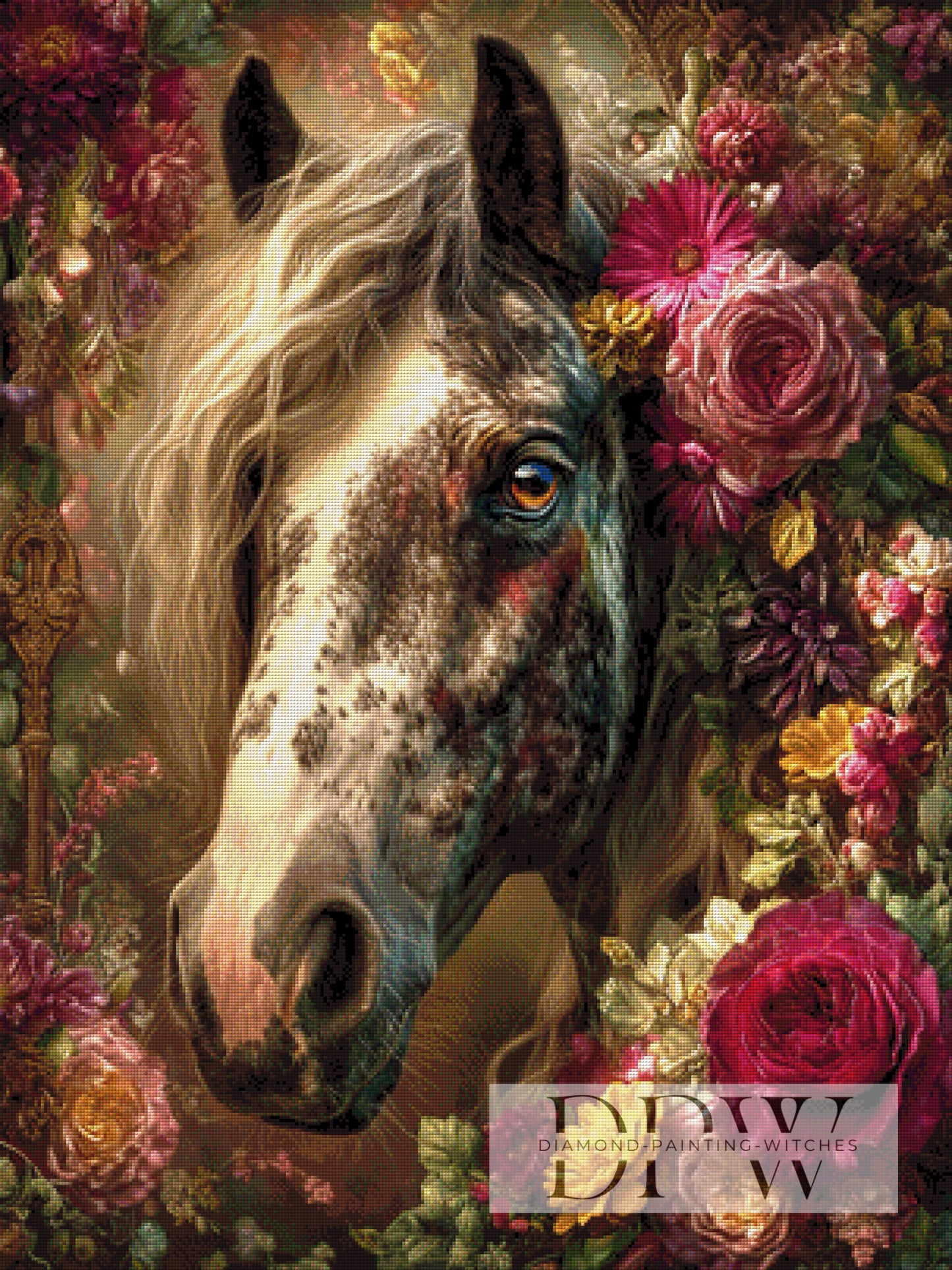 Flowermane by CreatiVart 75x100cm mit 250 Farben DPW-4920