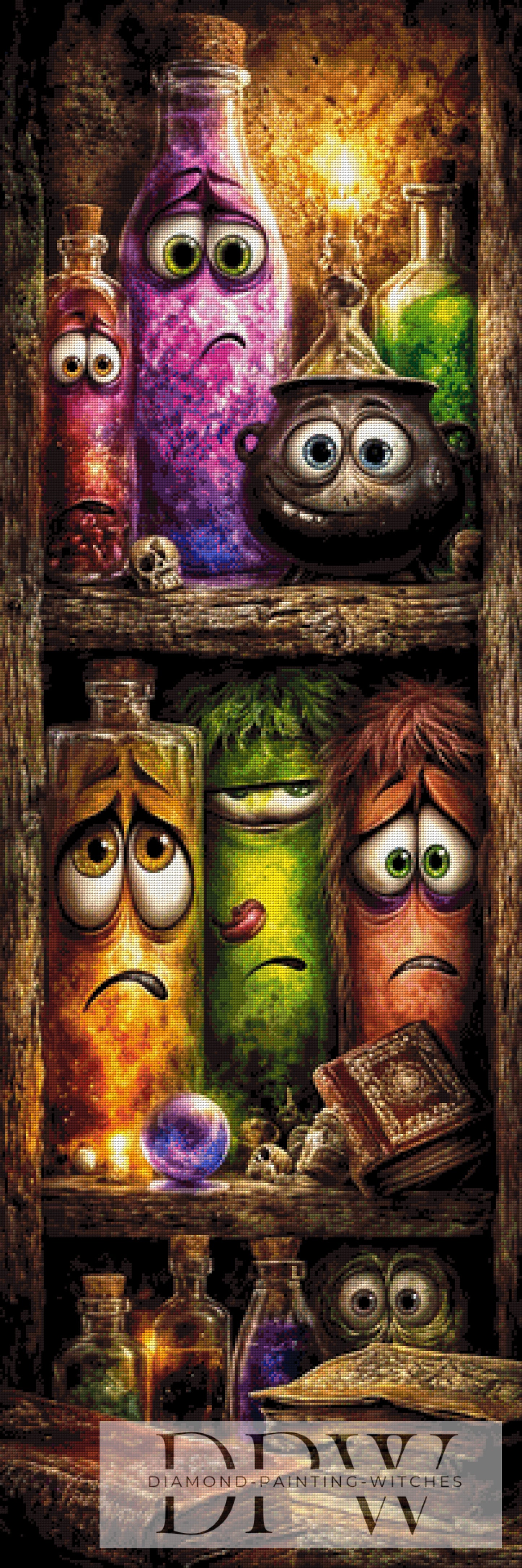 Crazy Magic Stuff 3 by Pixxel Pics 50x150cm mit 270 Farben DPW-4992