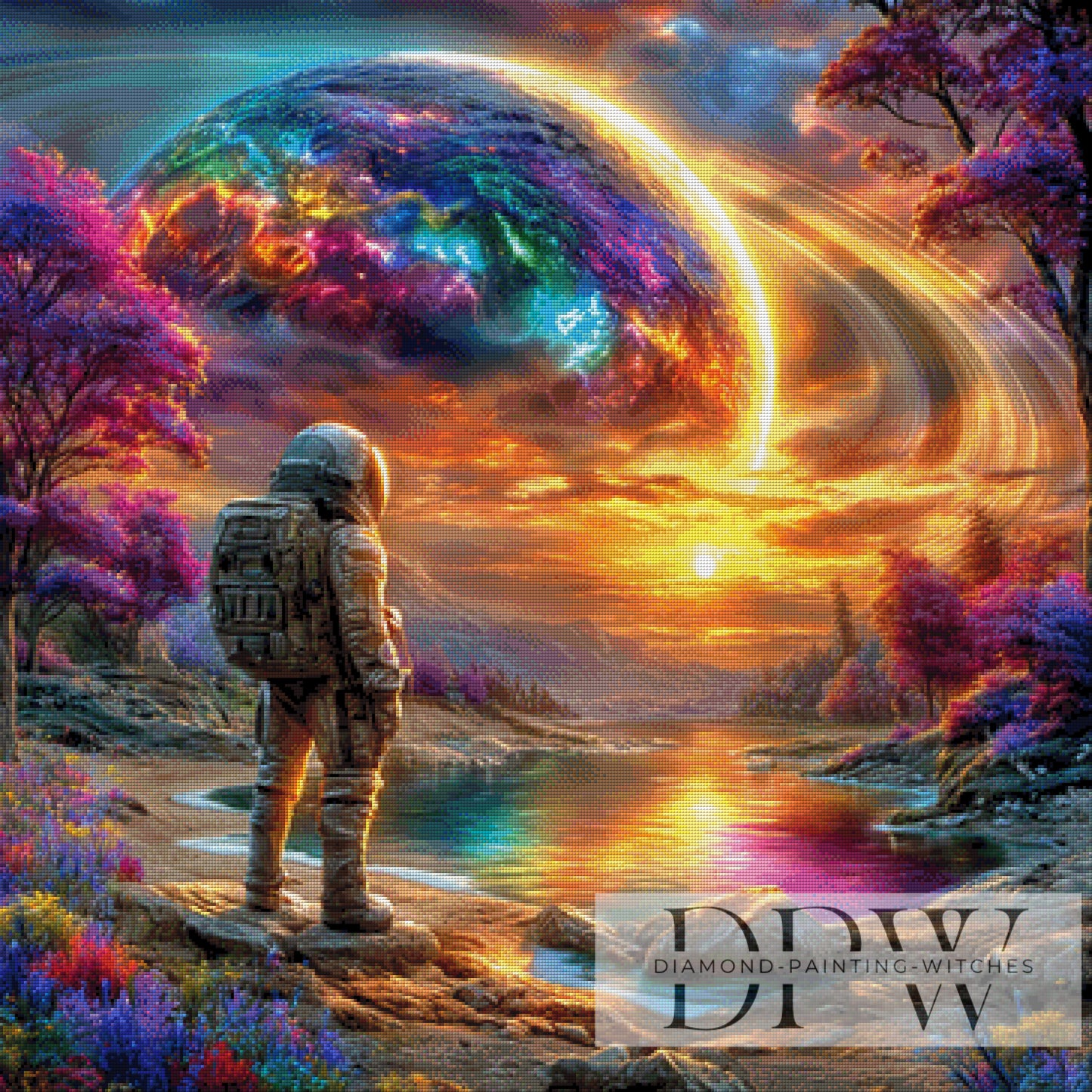 Astronaut by CreatiVart mit 360 Farben
