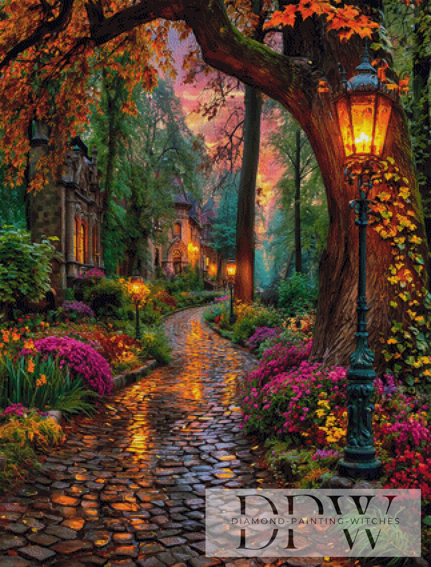 Baumpfad der Ruhe by CreatiVart mit 310 Farben