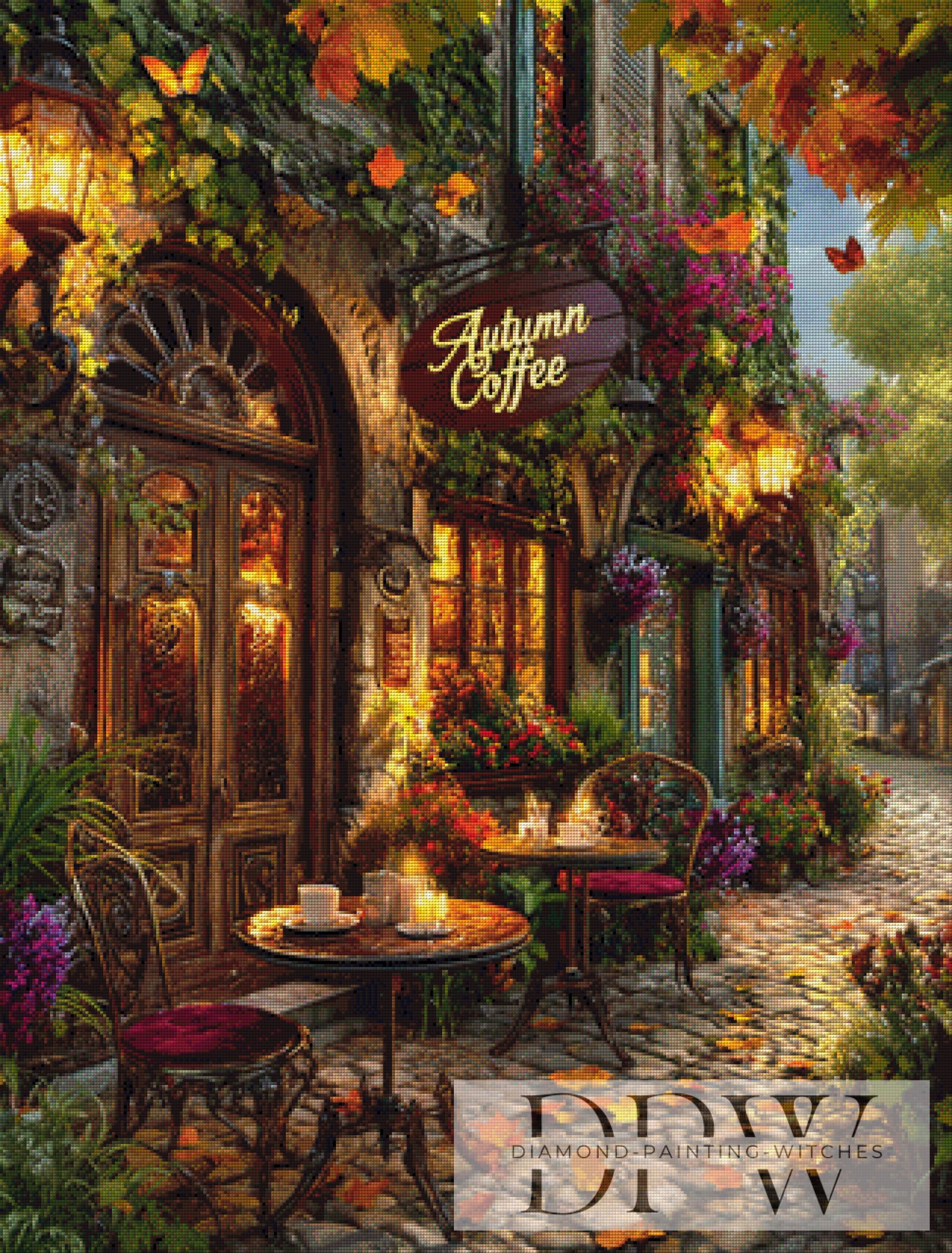 Herbstgefühl by CreatiVart 80x105cm mit 270 Farben DPW-5145