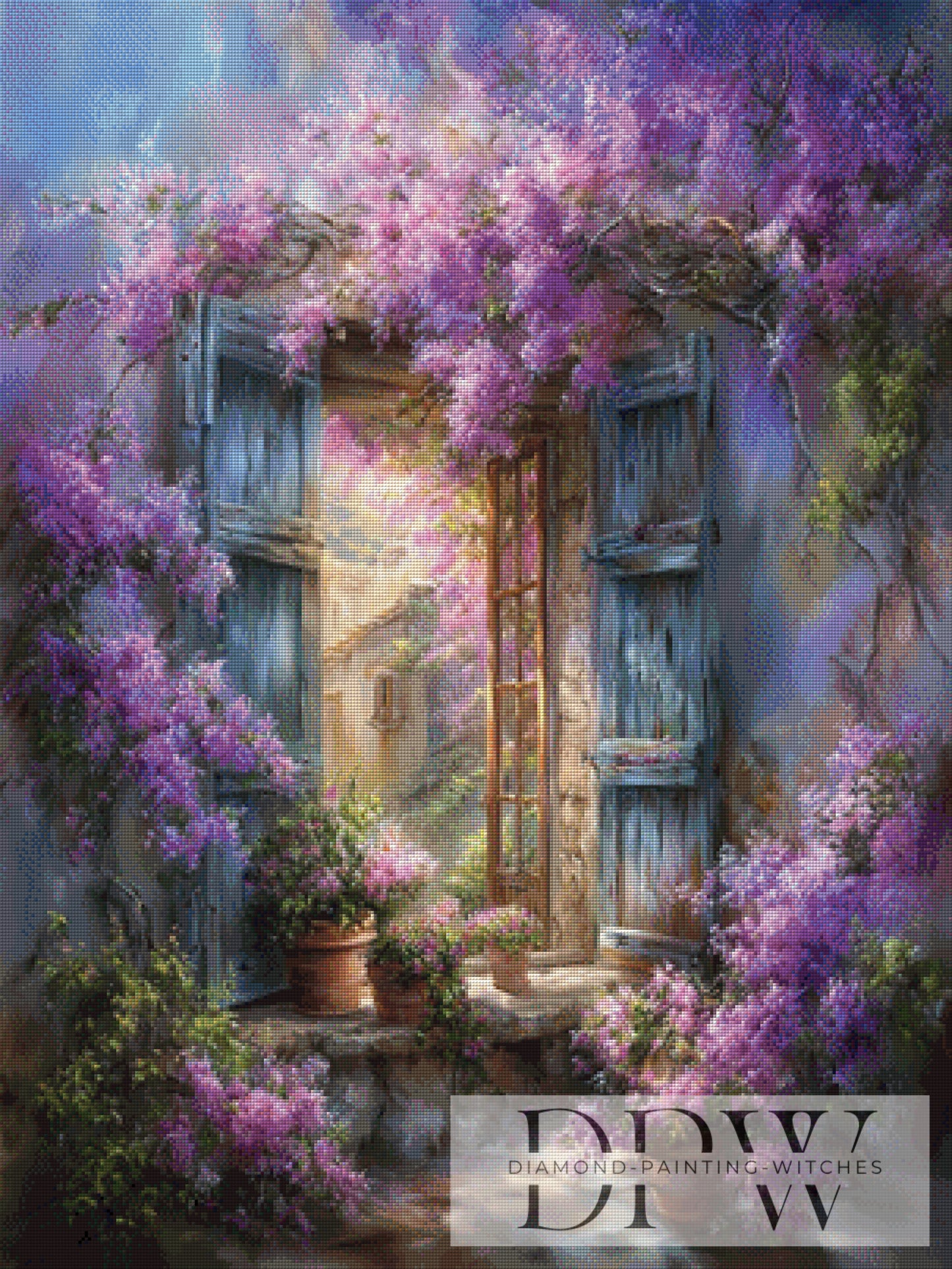 Fliedertraum by Maggie 75x100cm mit 210 Farben DPW-5148