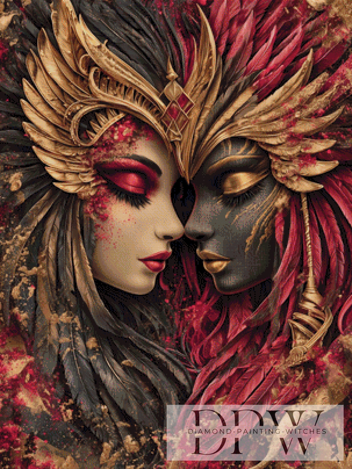 Wertvoller als Gold by Sweet_Loco_AI 75x100cm mit 130 Farben DPW-5193