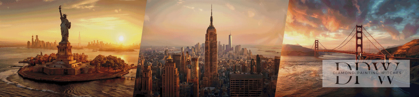 American Skyline by Pixxel Pics mit 180 Farben