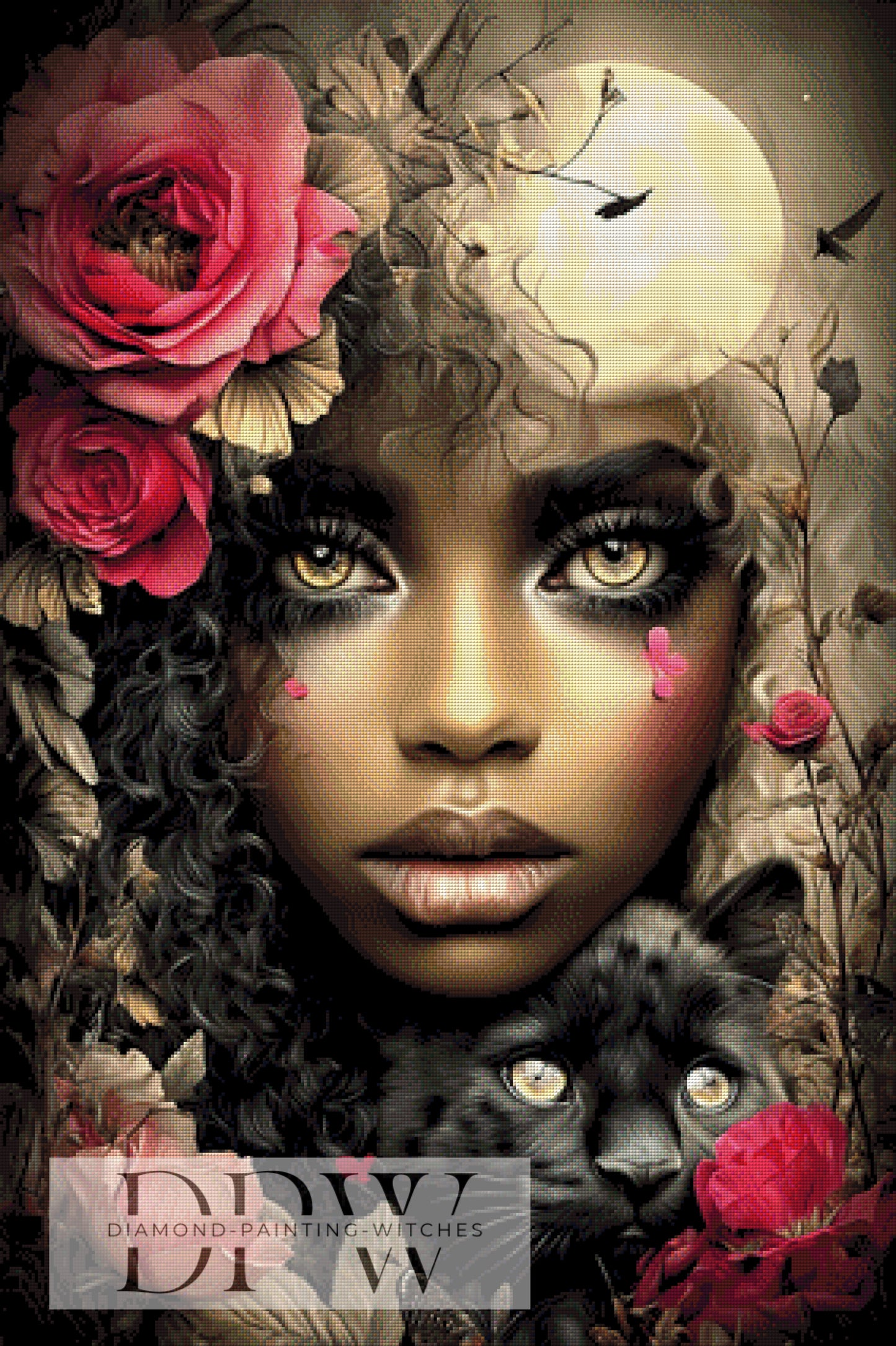 Mondrose by theA.art 70x105 170 Farben DPW-6068