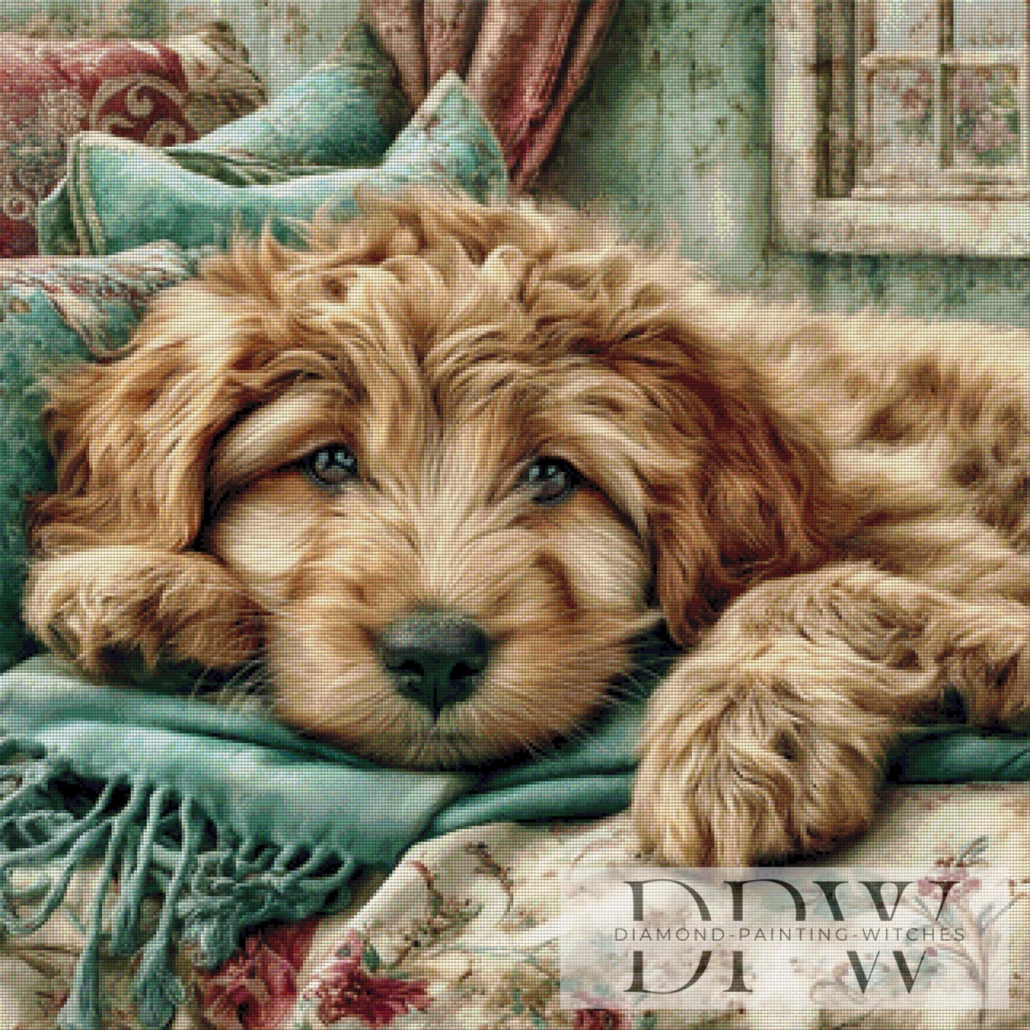 Verschnaufpause by CleoDora 80x80cm mit 170 Farben DPW-6310