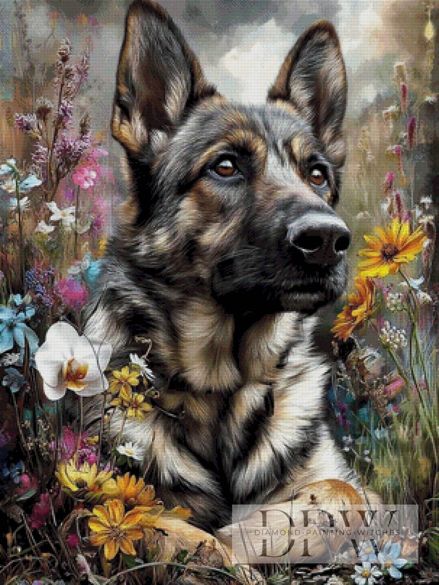Rex by CleoDora 75x100cm mit 240 Farben DPW-636
