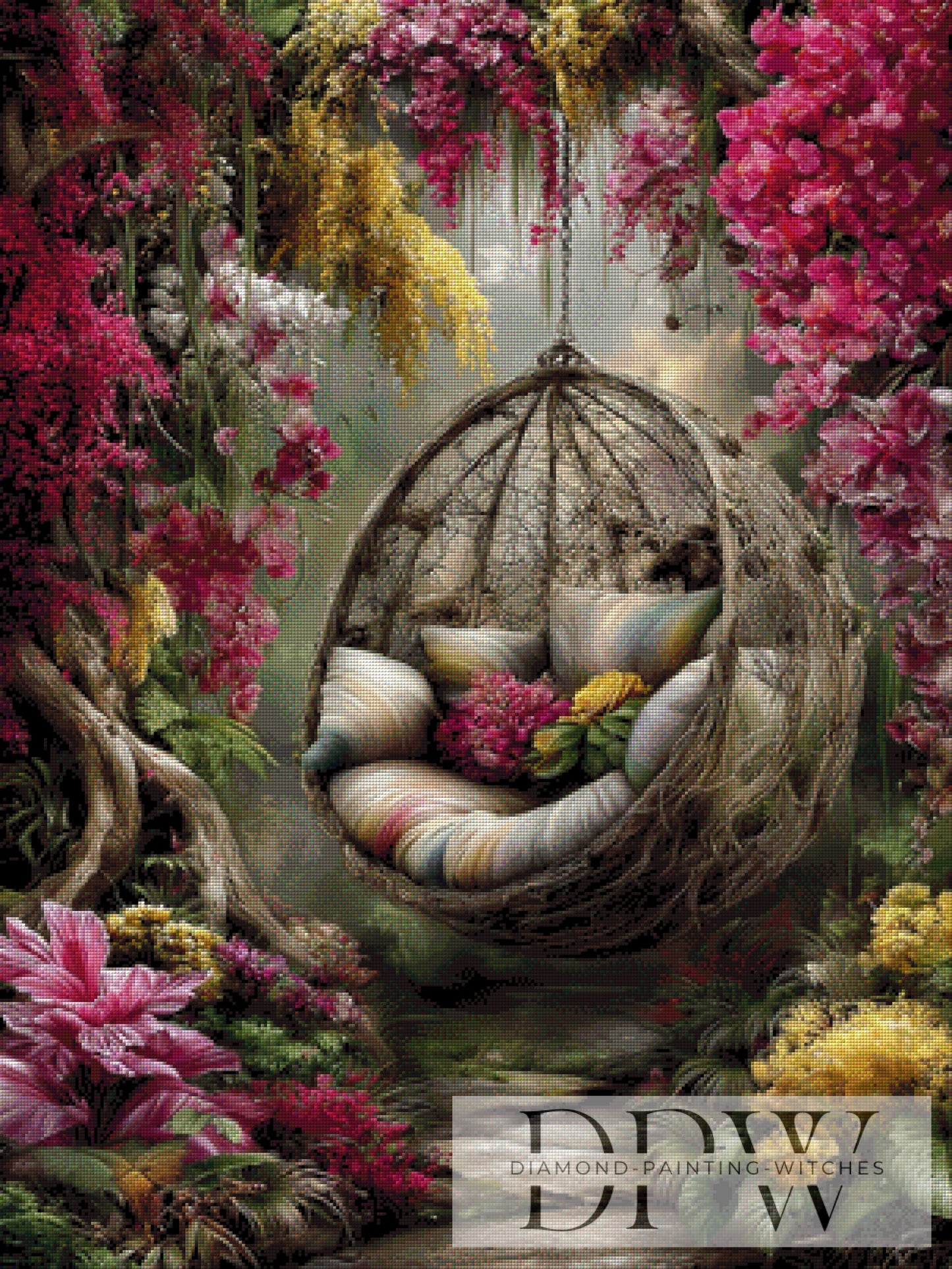 Blumenschaukel by CleoDora mit 210 Farben