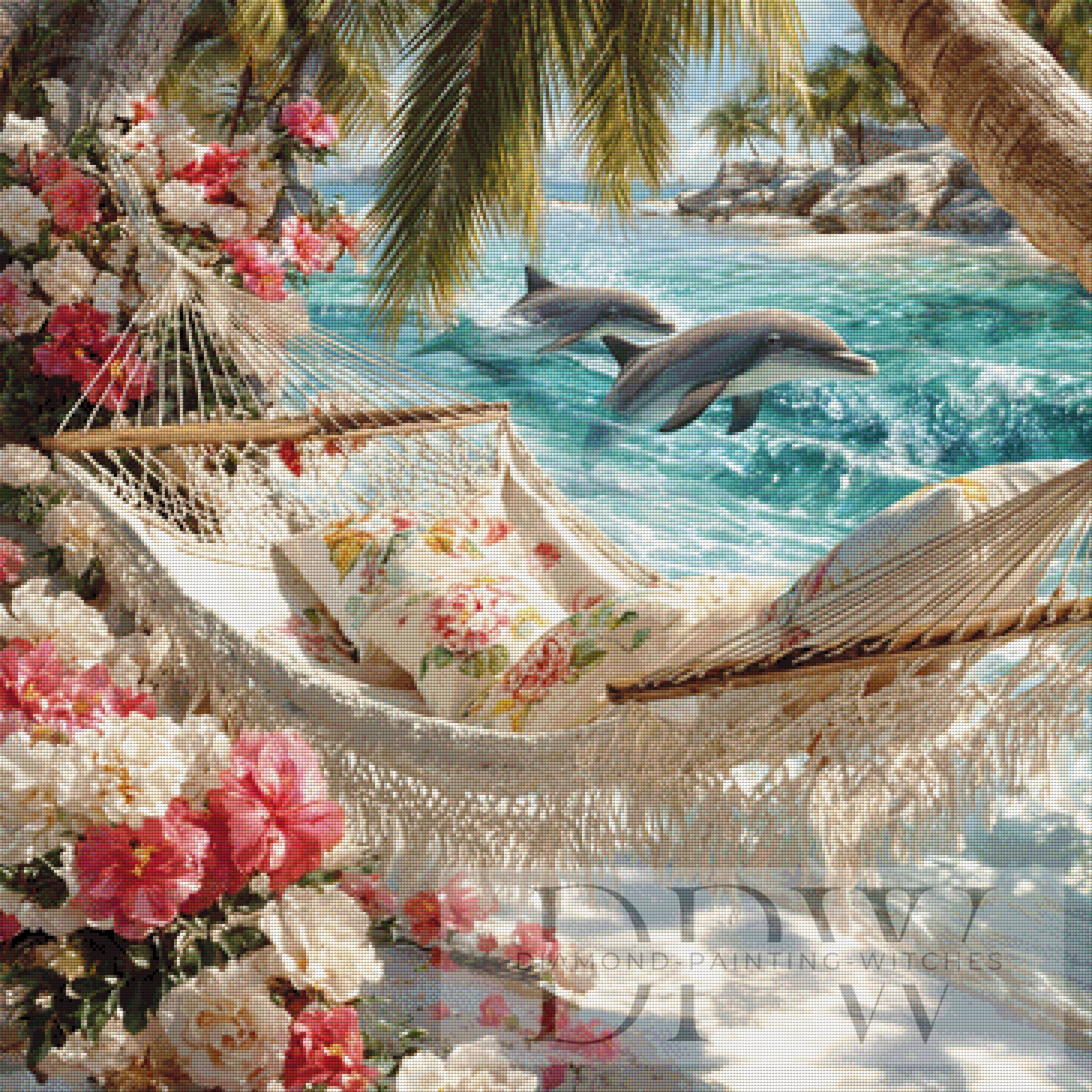 Hängematte im Delfin Paradies by Lisa Morgan mit 270 Farben