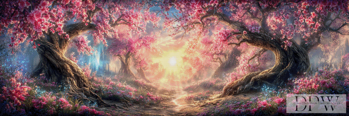 Sonnenhain by ellufija 180x60cm mit 290 Farben DPW-6492