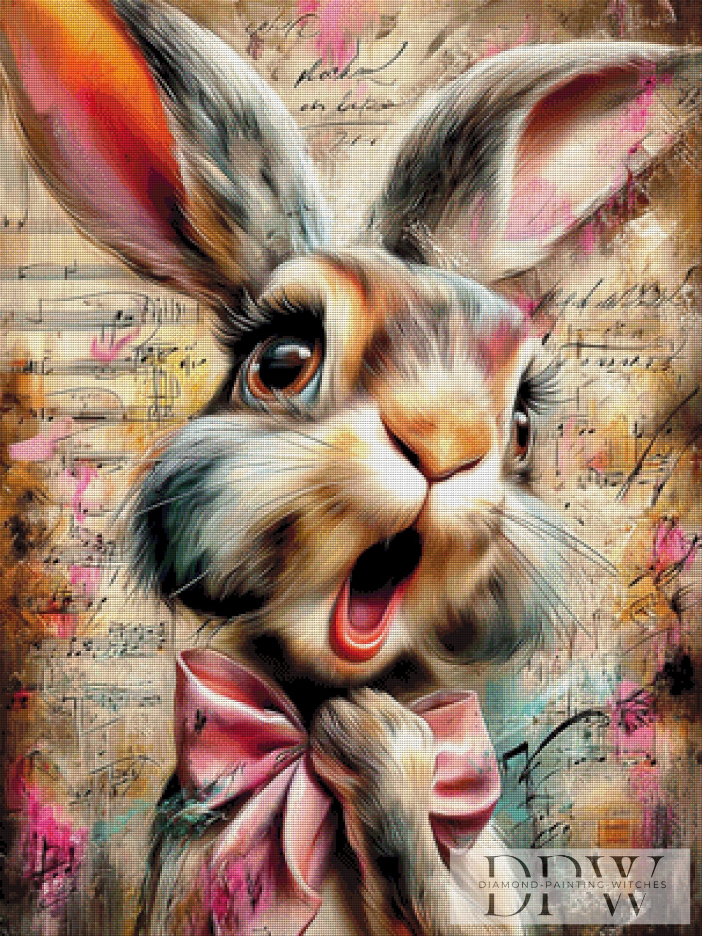Löffeltenor by CleoDora 75x100cm mit 290 Farben DPW-6502