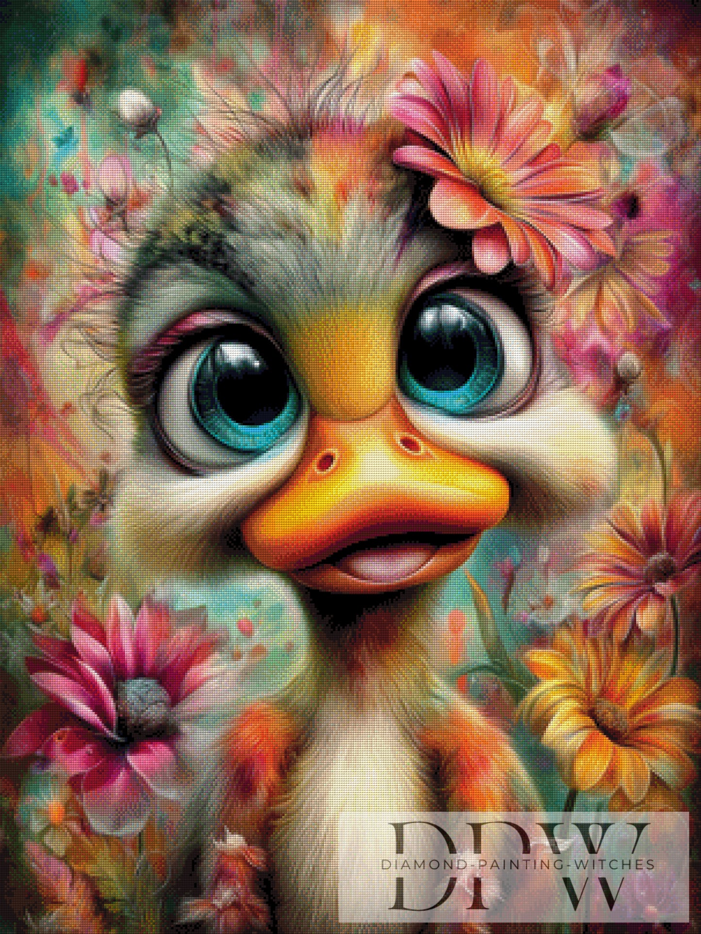 Gerda by CleoDora 75x100cm mit 350 Farben DPW-6522