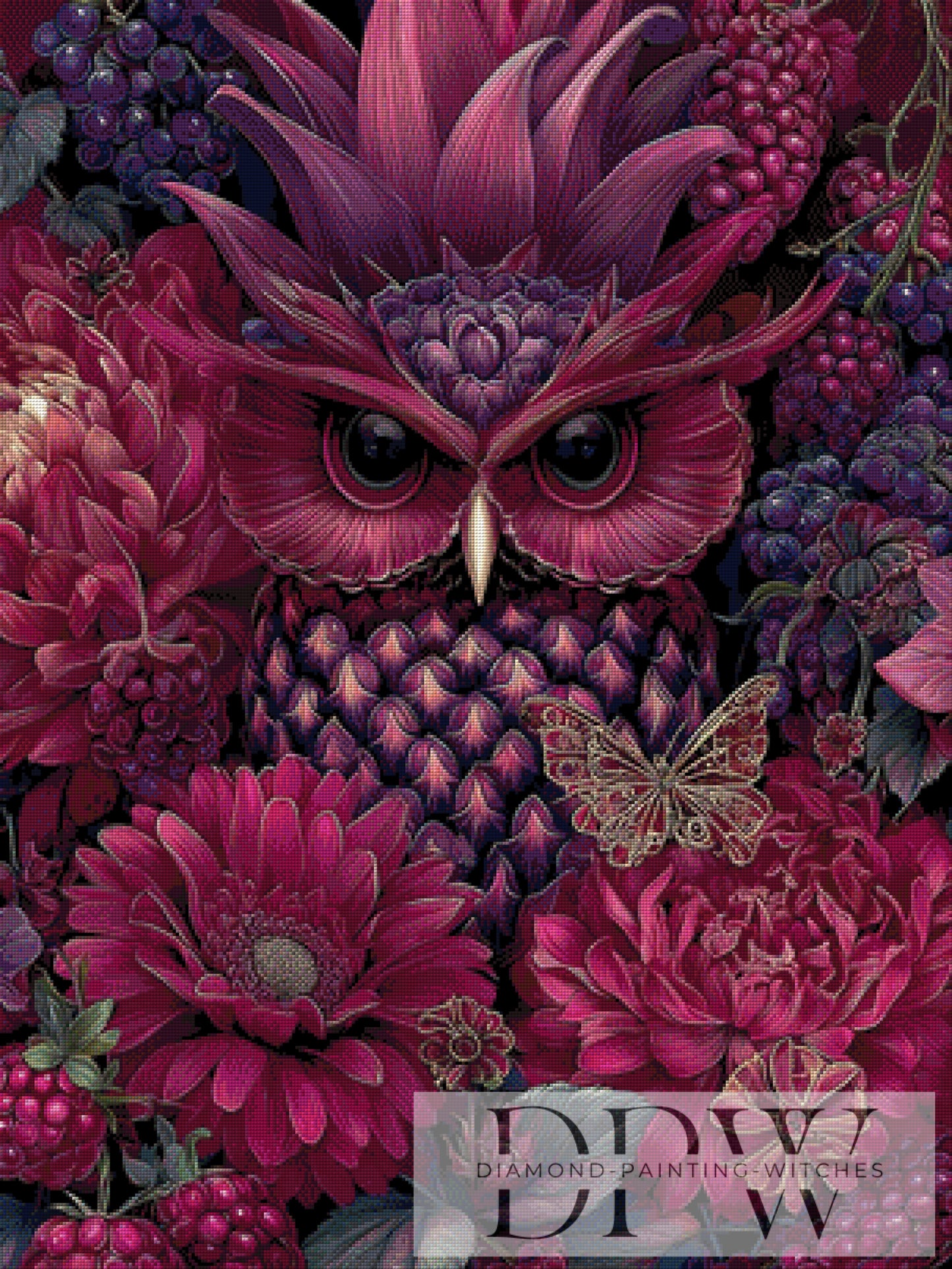 Purpureule by CleoDora 75x100cm mit 160 Farben DPW-6562