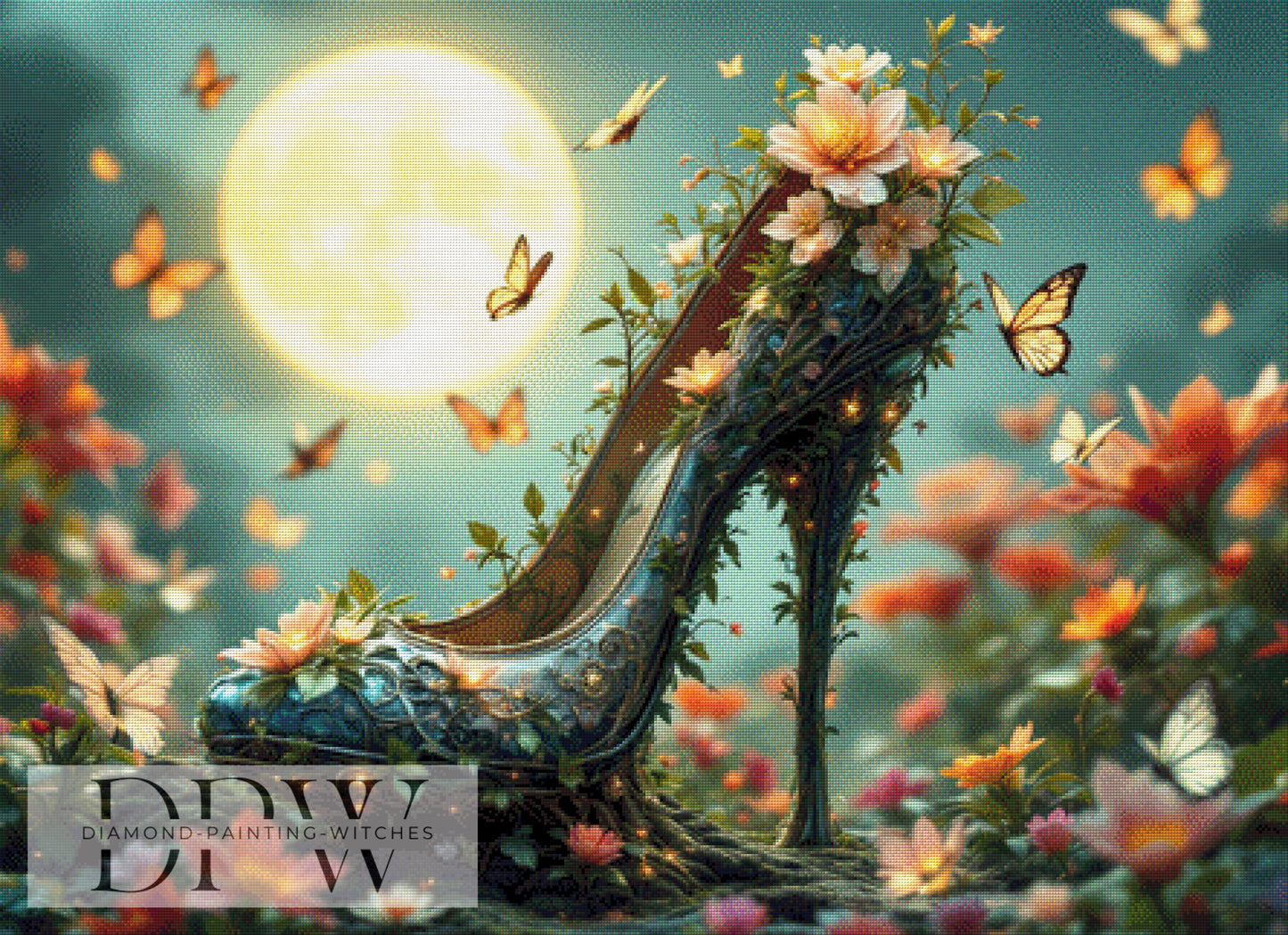 Traumschuh by QN, 110x80cm mit 270 Farben DPW-911