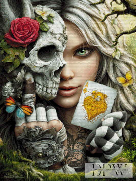 Ass der Seelen by Elly_A.I 75x100cm mit 220 Farben DPW-737