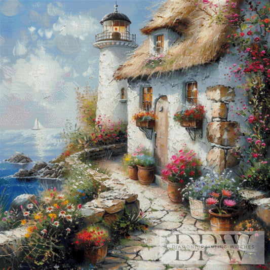 Zuhause by ellufija 90x90cm mit 300 Farben DPW-862