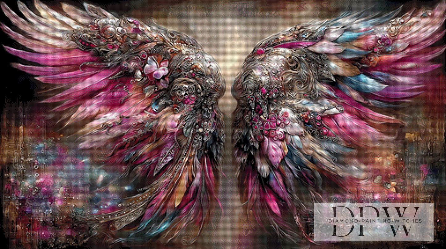 DPW-869 Dreamwings by Catill 125x70cm mit 250 Farben **SOFORTKAUF** ECKIGE Steine
