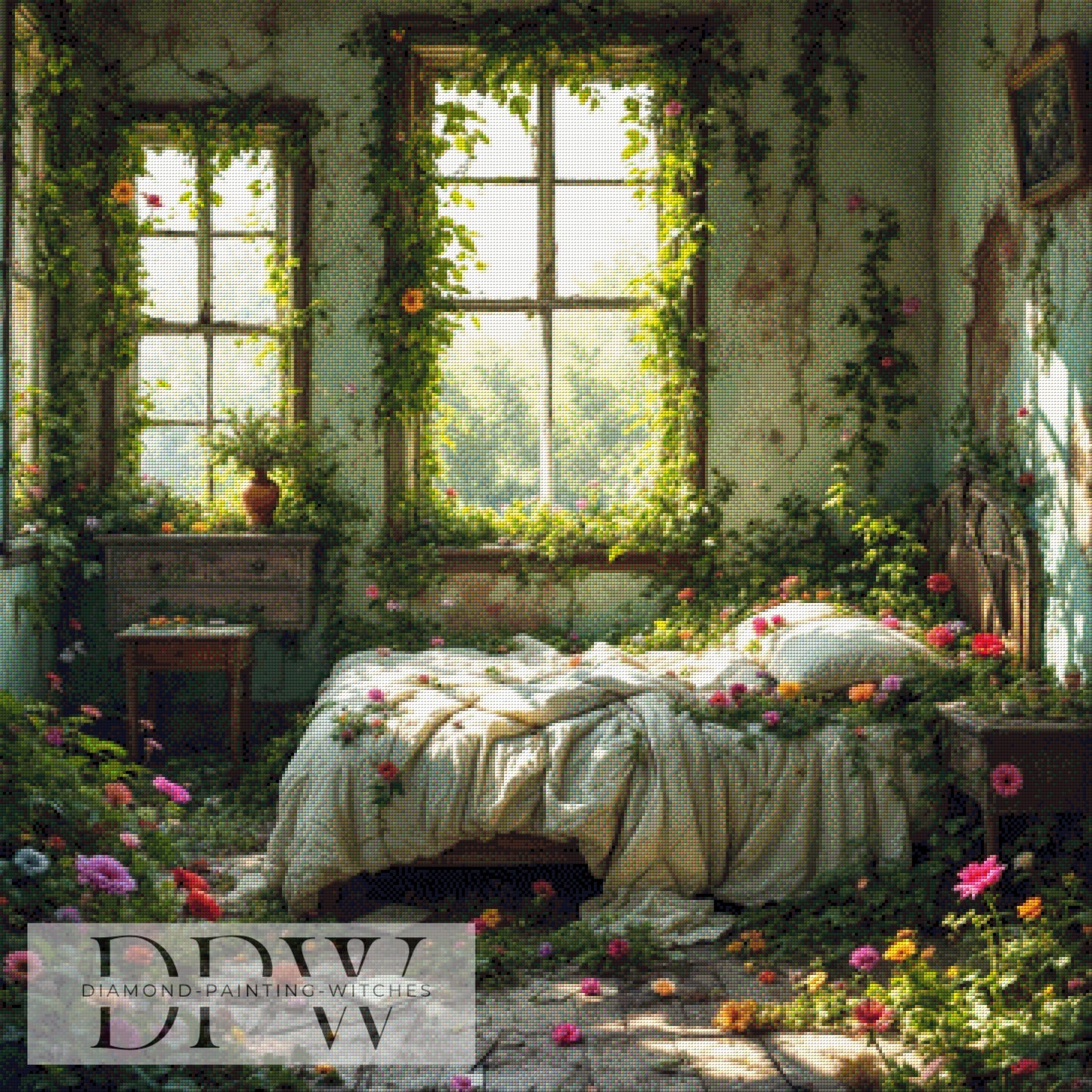 Bettruhe by QN ,90x90cm mit 230 Farben DPW-907